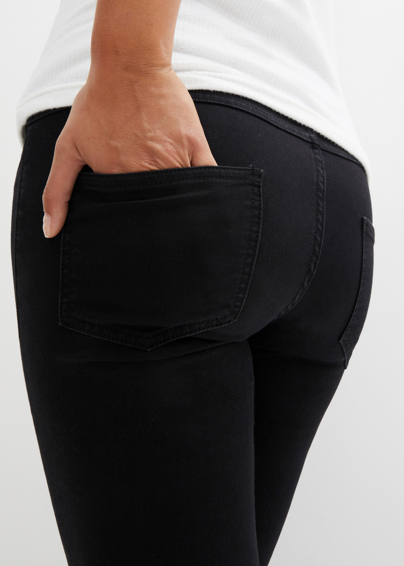 Thumbnail - bonprix Umstandsjeans "Wärmende Umstandsjeggings mit leicht angerauter Innenseite" Wärmende Umstandsjeggings mit leicht ...