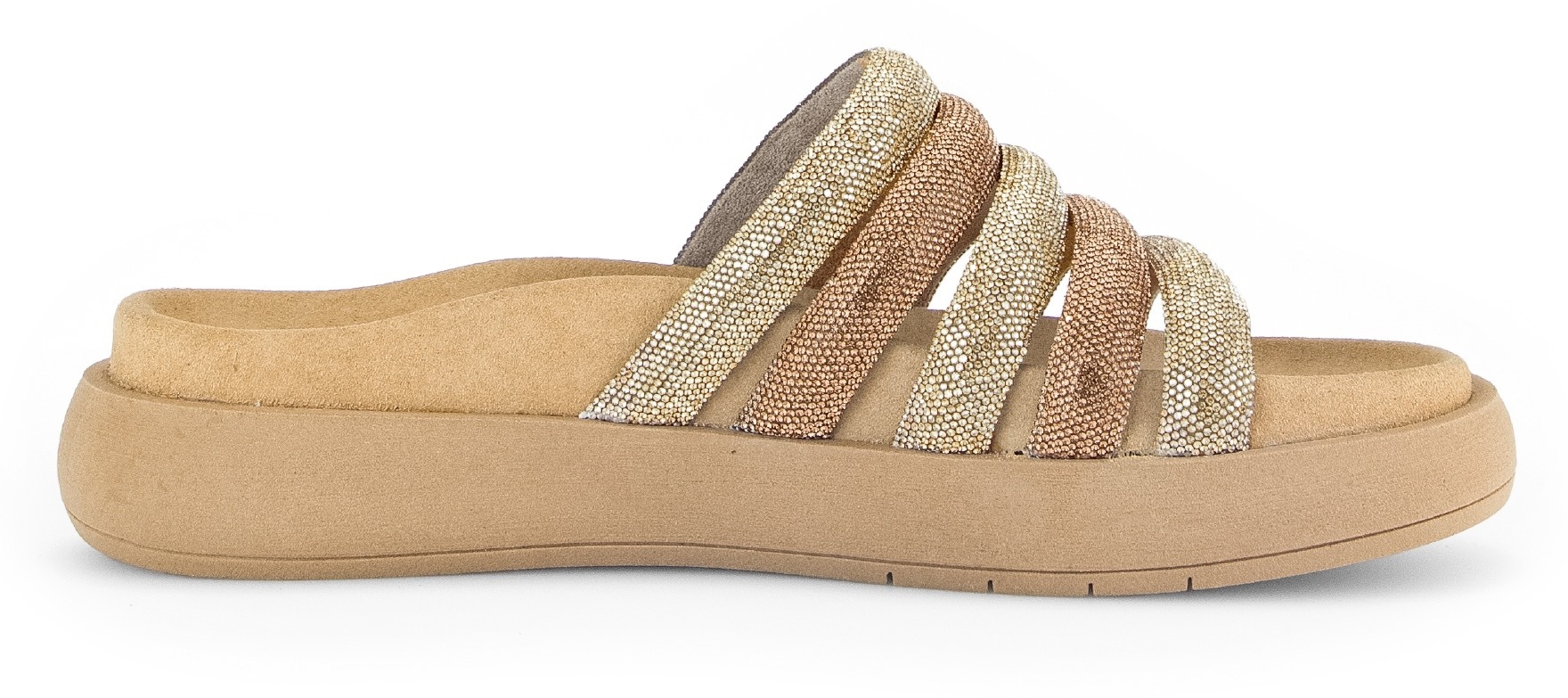 Thumbnail - Gabor Pantolette, Plateau, Sommerschuh, Schlappen mit Best Fitting-Ausstattung