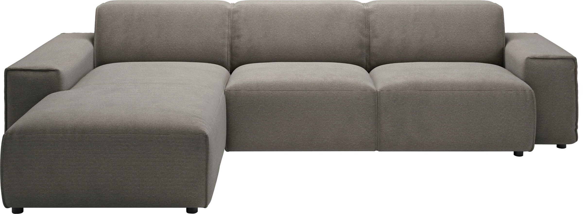 andas Ecksofa »Glimminge auch in Breitcord, Feincord, Bouclé + Easy care-Bezug«, L-Form, Breite 294, Zierkissen