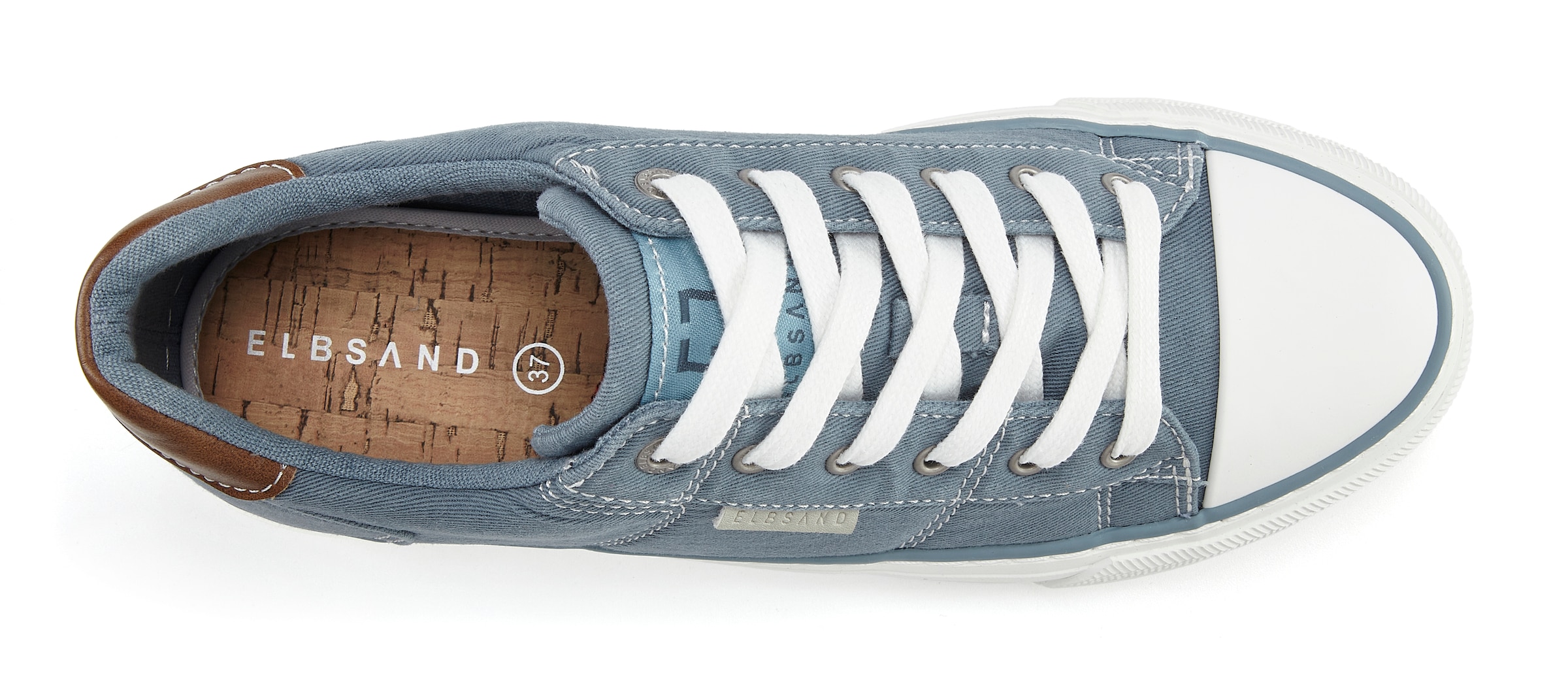 Elbsand Sneaker »Textilschuh, Schnürschuh«, Schnürhalbschuh, Freizeitschuh, Stoffschuh, Halbschuh Unisex VEGAN