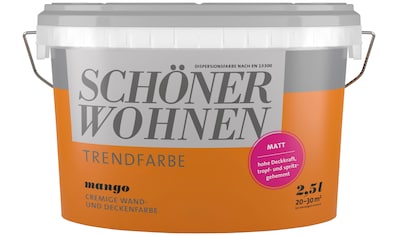 SCHÖNER WOHNEN FARBE Wand- und Deckenfarbe »TRENDFARBE, matt«