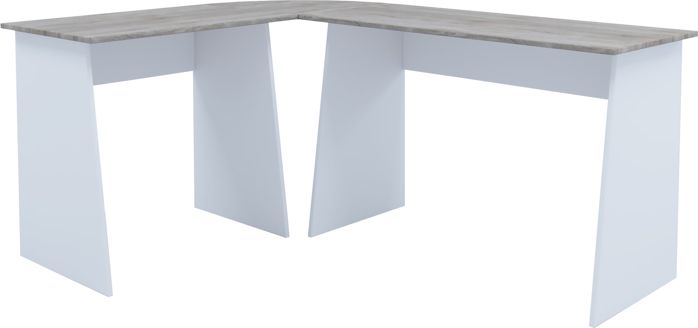 VCM Schreibtisch »VCM Computertisch | Eckschreibtisch | Maße Gesamtset ca. H. 74 x B. 135 x T. 105 cm | stylische Seitenteile | Schreibtisch ¿ Masola«, (Masola)