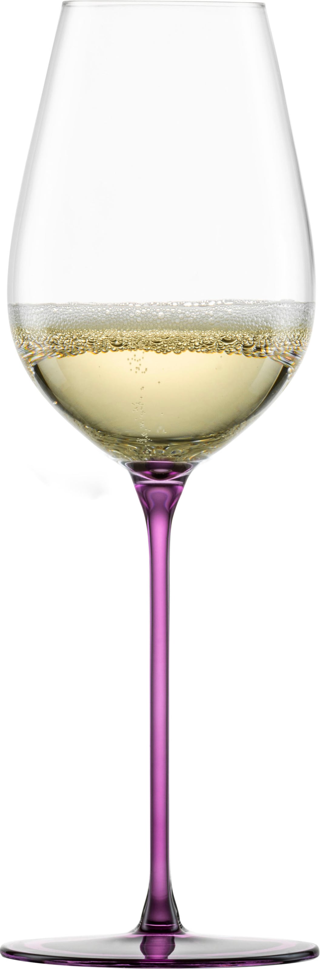 Eisch Champagnerglas "INSPIRE SENSISPLUS", (Set, 2 tlg., 2 Gläser im Geschenkkarton), die Veredelung der Stiele erfolgt 