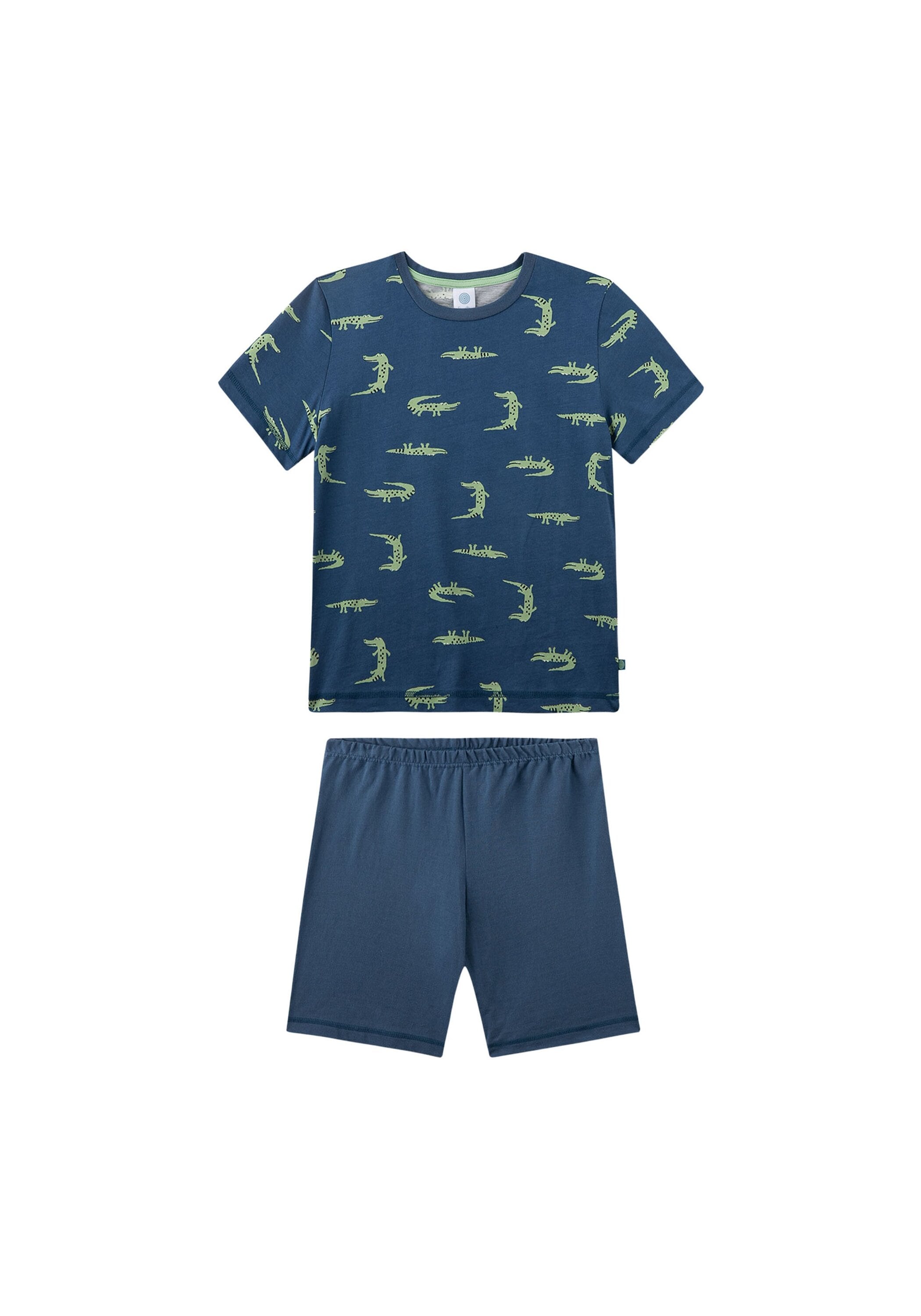 Sanetta Schlafanzug "Pyjama Pyjama kurz Krokodil"