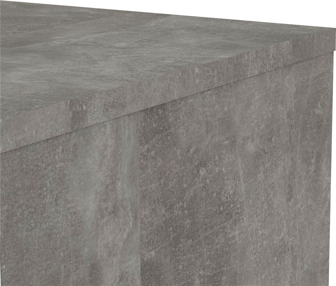INOSIGN Kommode »Naia«, abgerundeten Schubladenkanten auf Metallgleiter, Breite 120,6 cm
