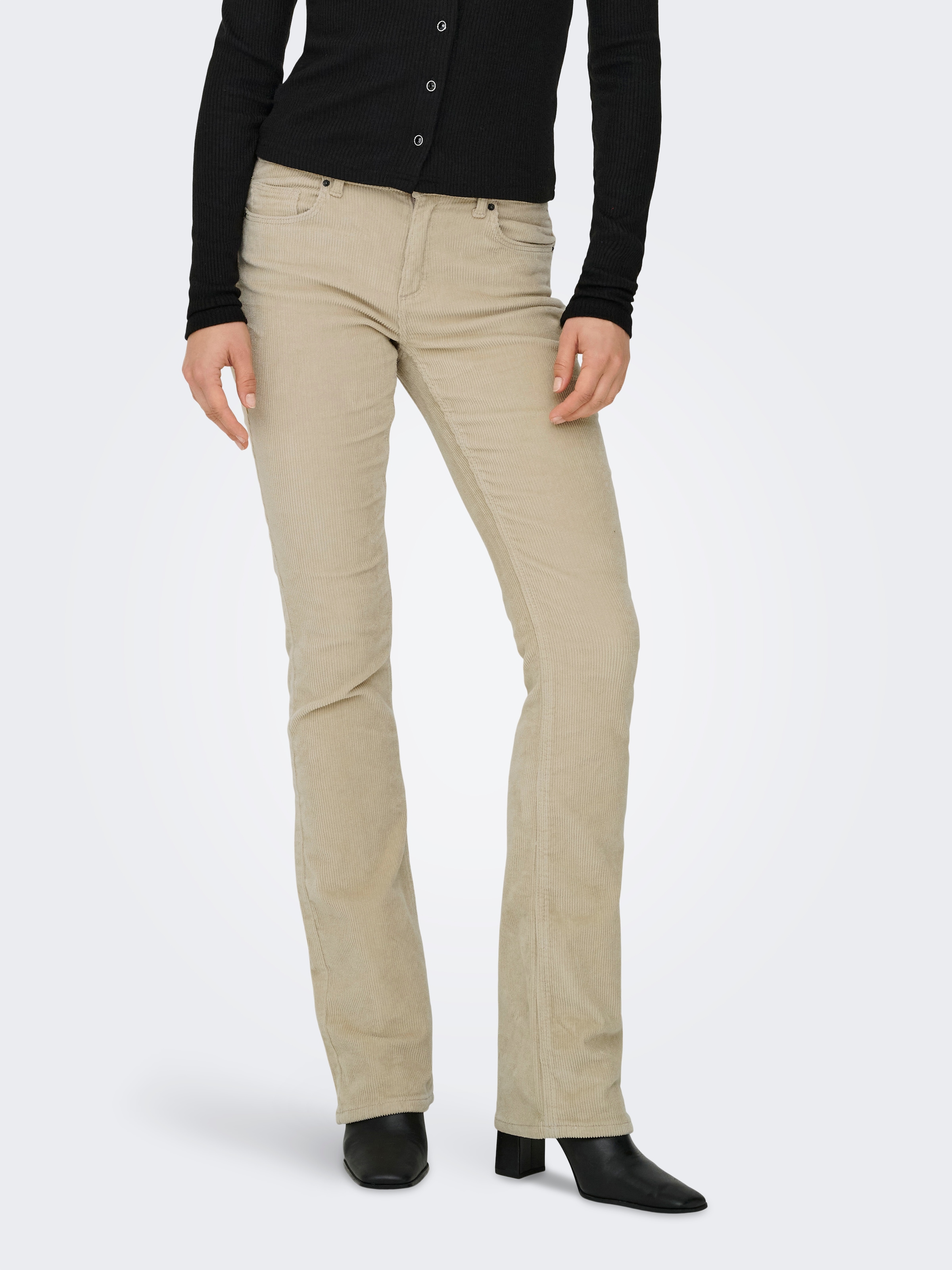 ONLY Cordhose "ONLMARY – Flared Cordhose mit Stretchkomfort", slim fit, mod günstig online kaufen