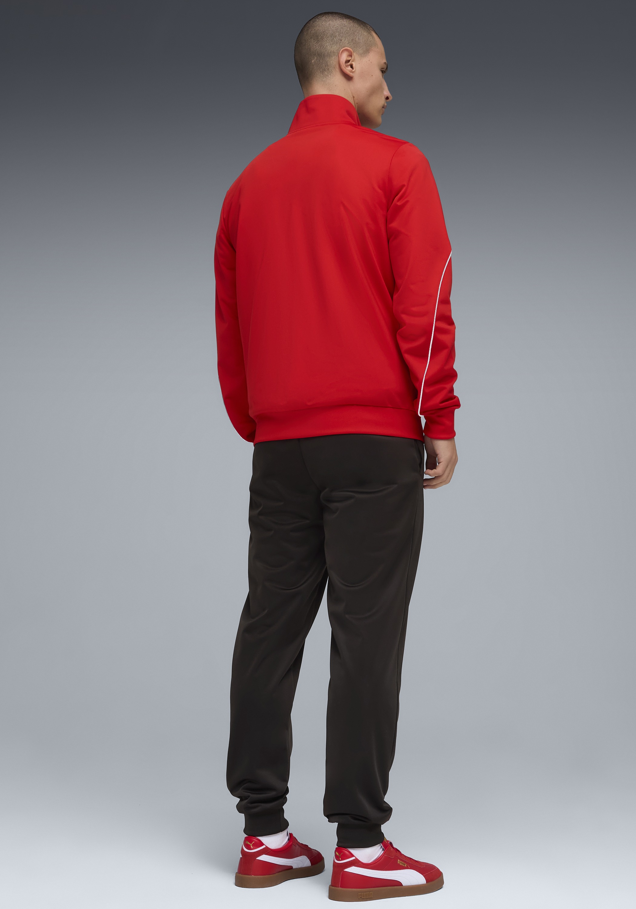 PUMA Trainingsanzug "POLY PIPING SUIT" 2 tlg. für Erwachsene, Regular Fit, günstig online kaufen