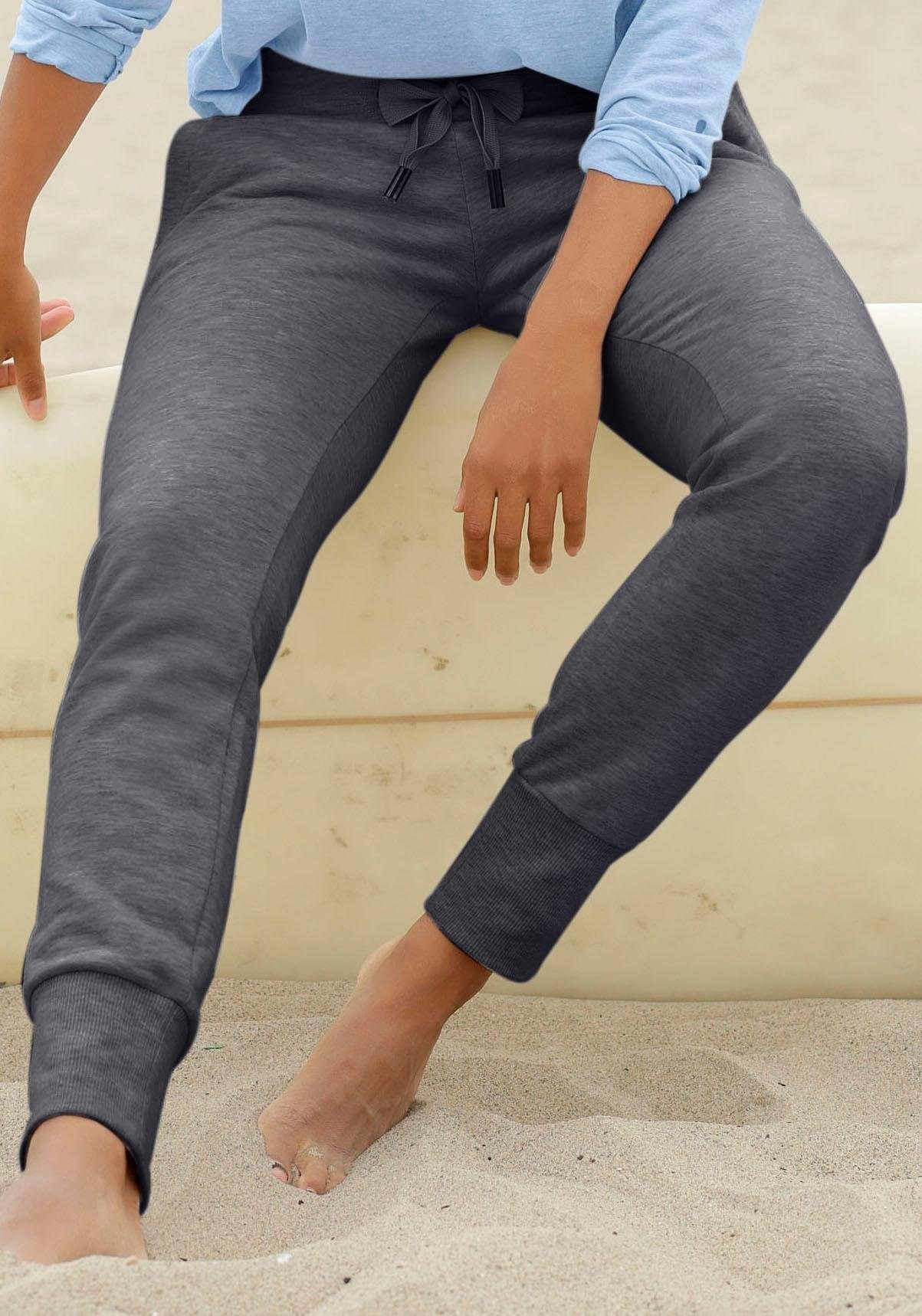 Elbsand Sweathose »Brinja«, mit Logoprint am Bund