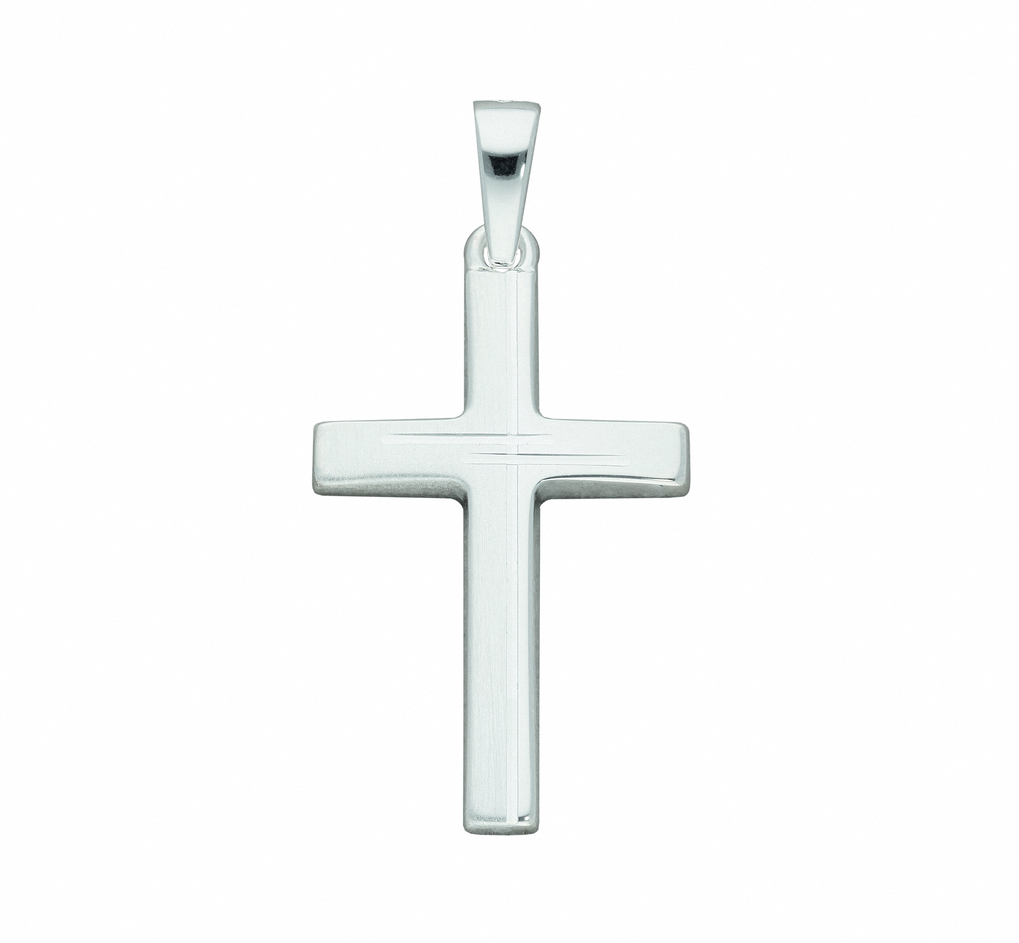 Adelia´s Kette mit Anhänger »925 Halskette Schmuckset mit Kreuz | Anhänger«, Set BAUR Silber 