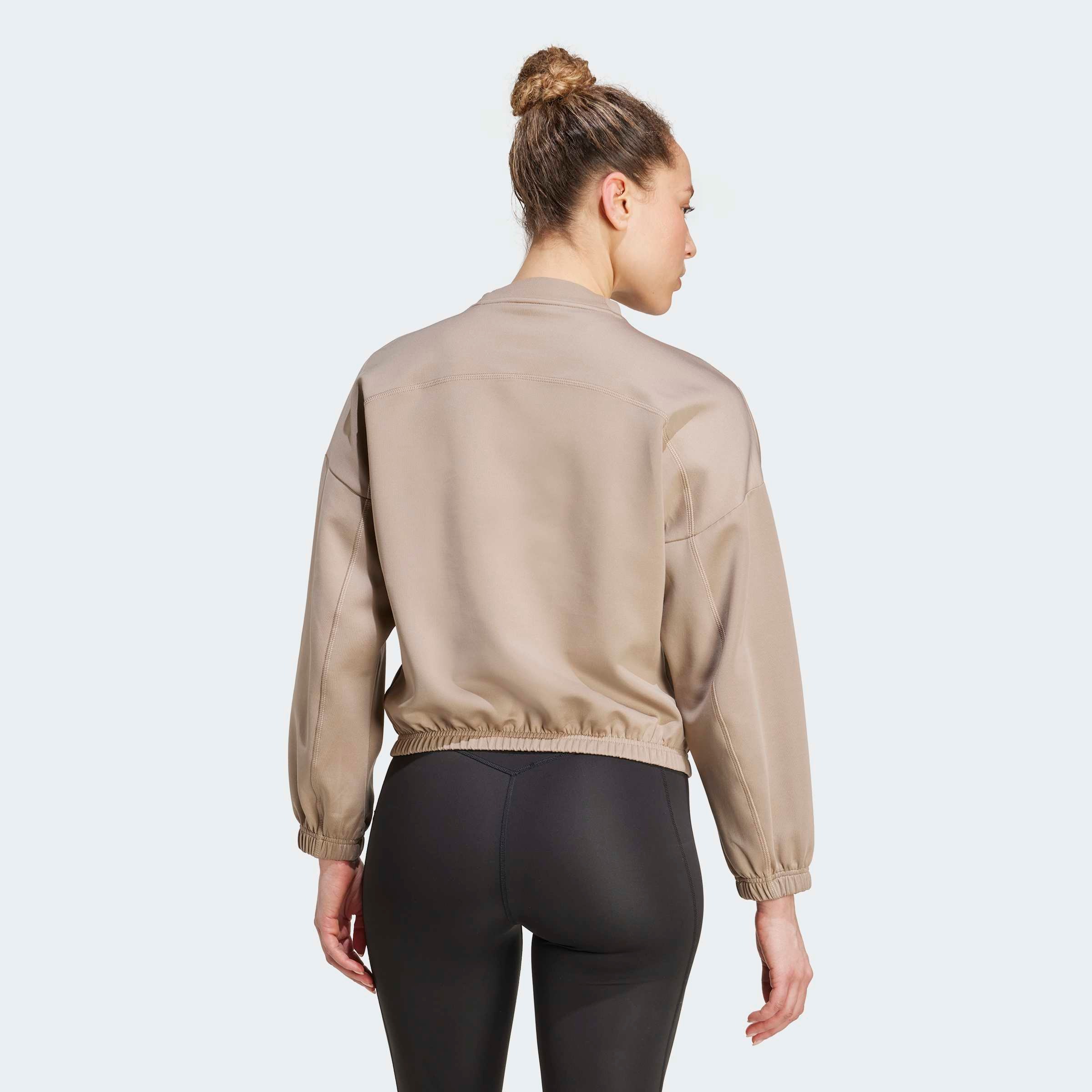 adidas Performance Sweatshirt "YOGA ESSENTIALS COVER-UP" günstig online kaufen