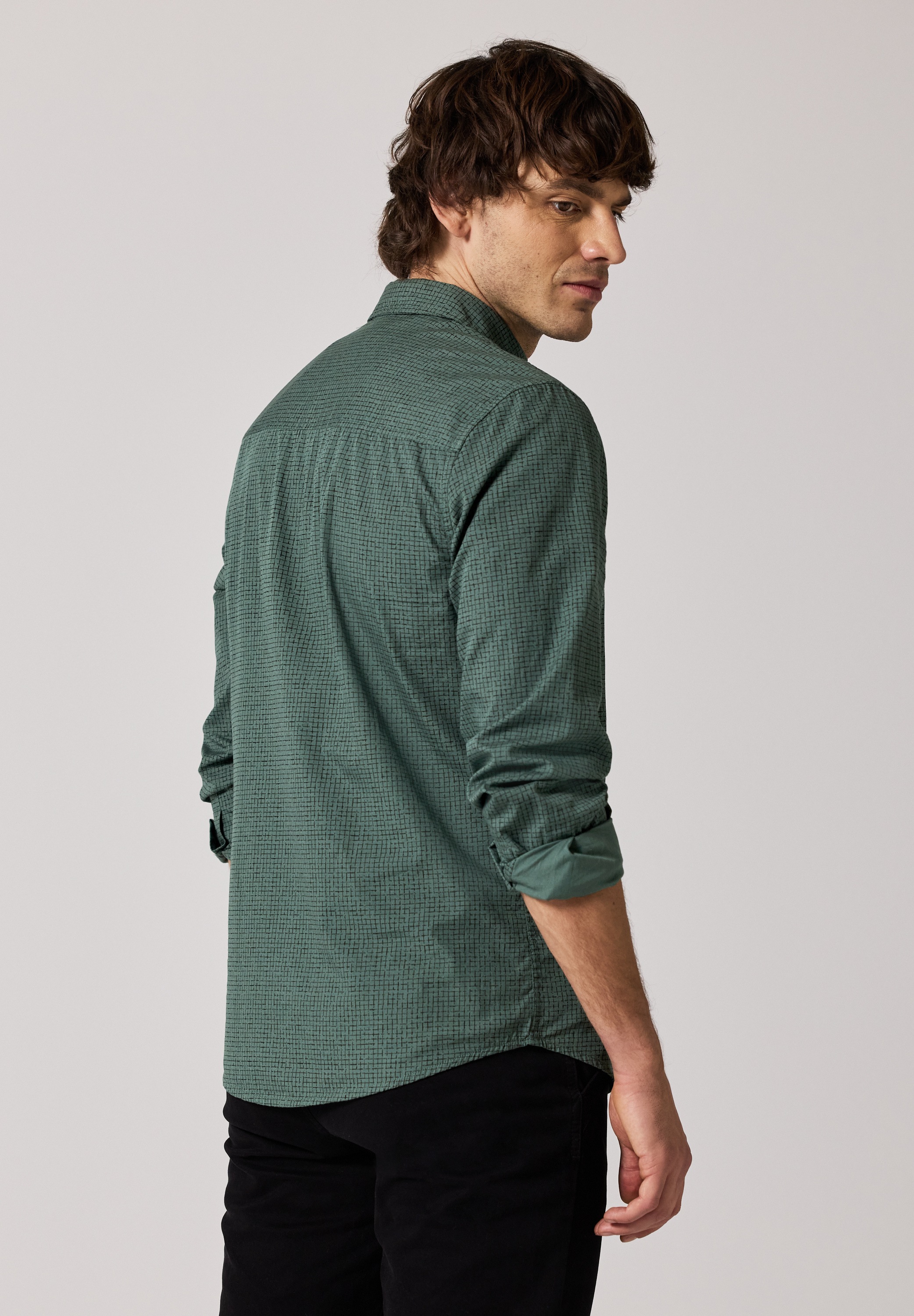 STREET ONE MEN Karohemd, aus reiner Baumwolle
