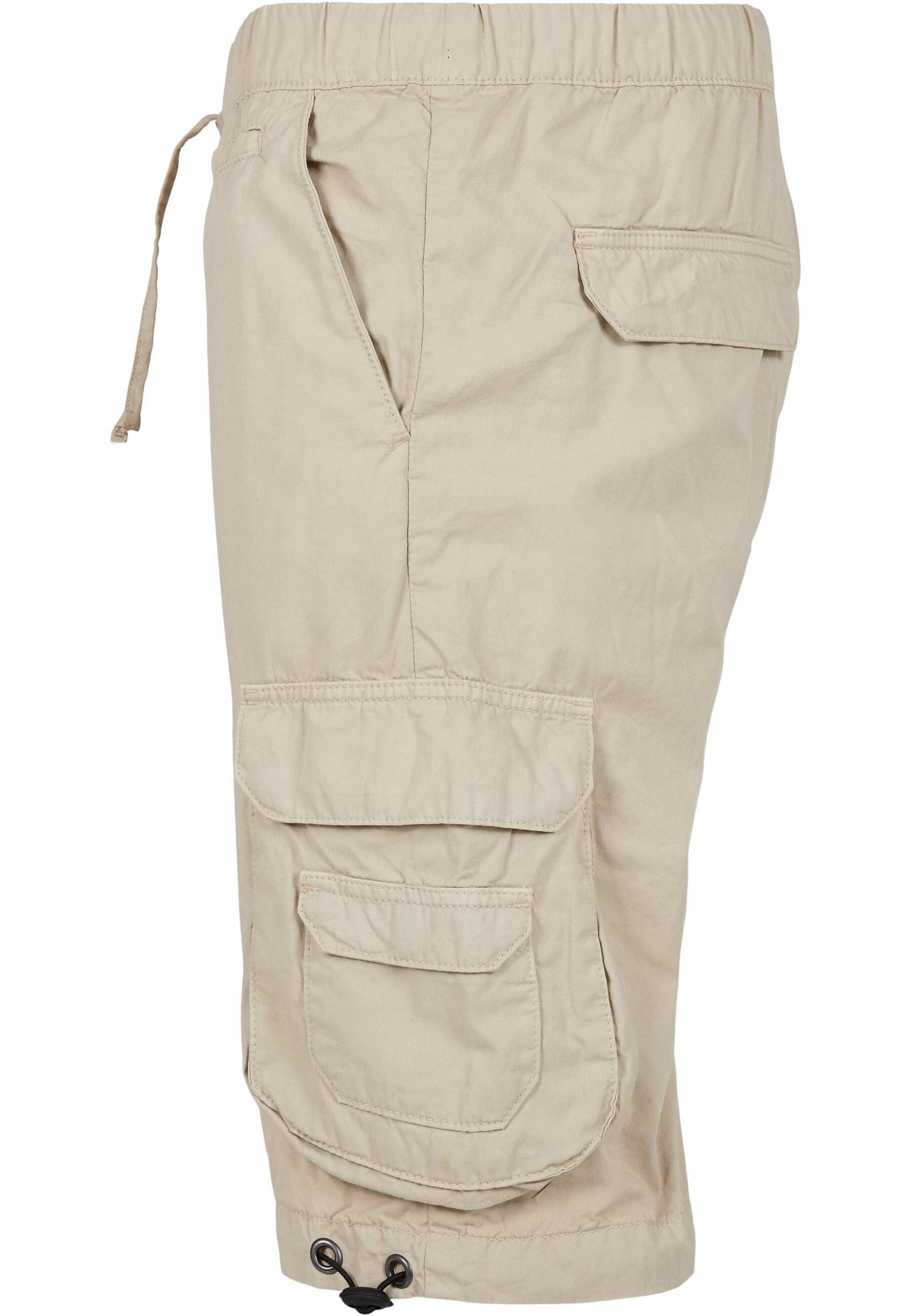 URBAN CLASSICS Stoffhose »Urban Classics Herren Double Pocket Cargo Shorts«, (1 tlg.)