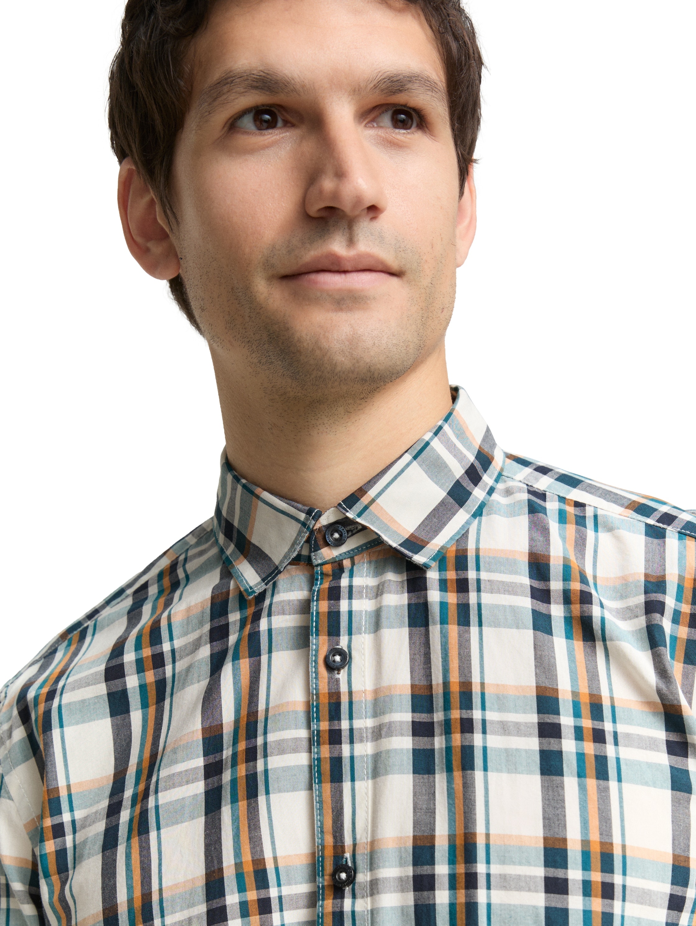 Thumbnail - TOM TAILOR Langarmhemd mit Karomuster