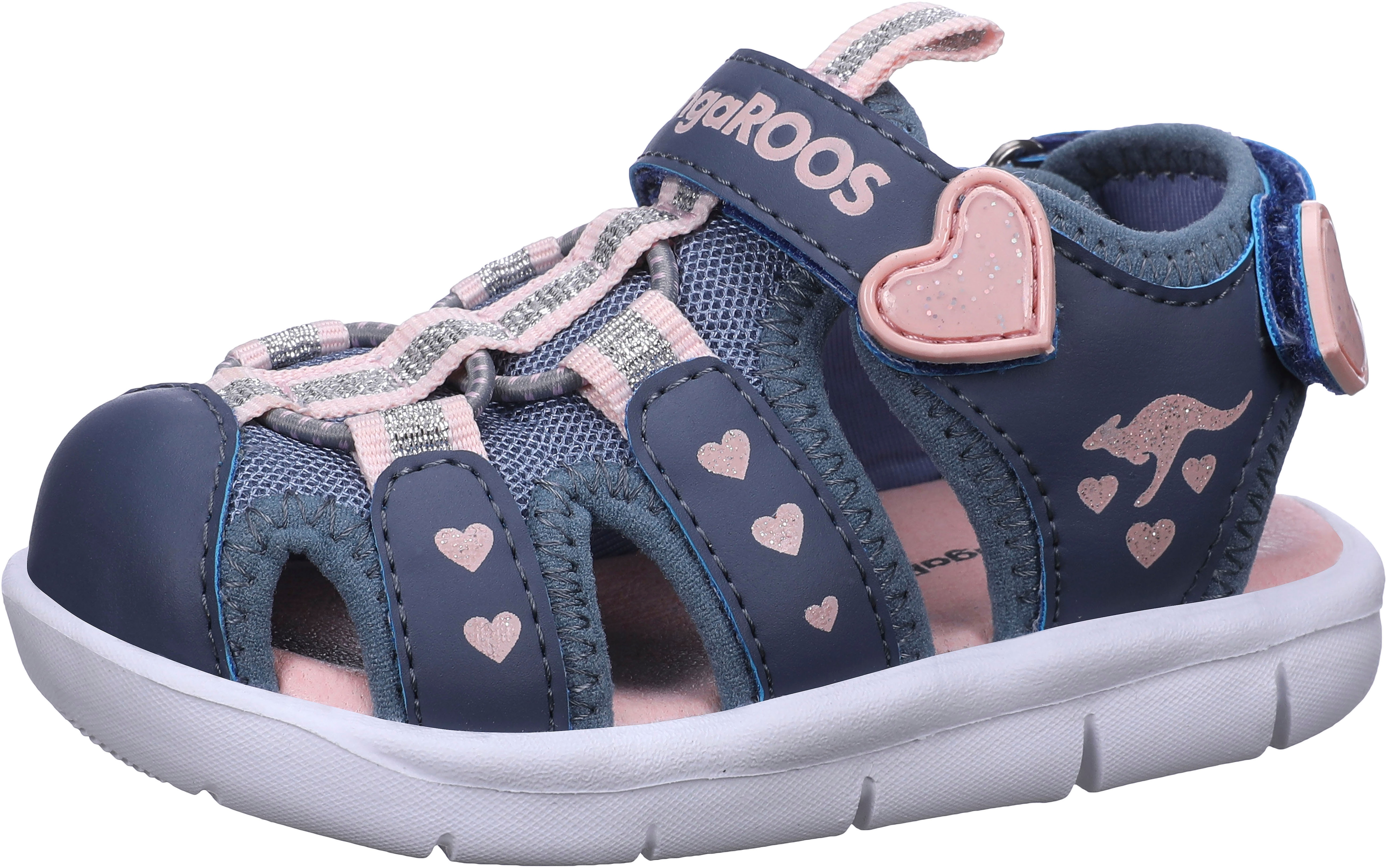KangaROOS Sandale "K-Mini" mit Klettverschlüssen
