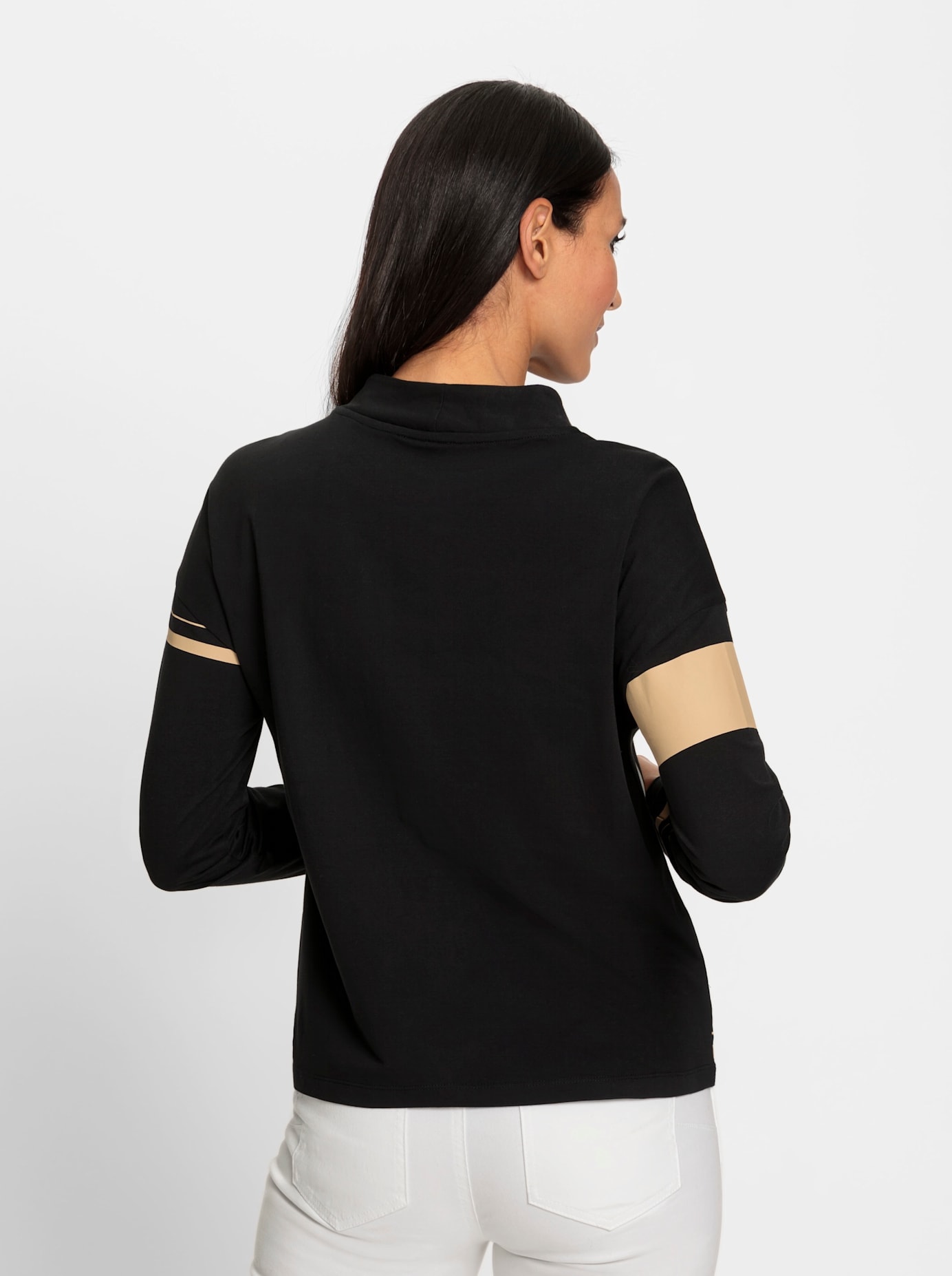 heine Langarmshirt »Druck-Shirt«, (1 tlg.)