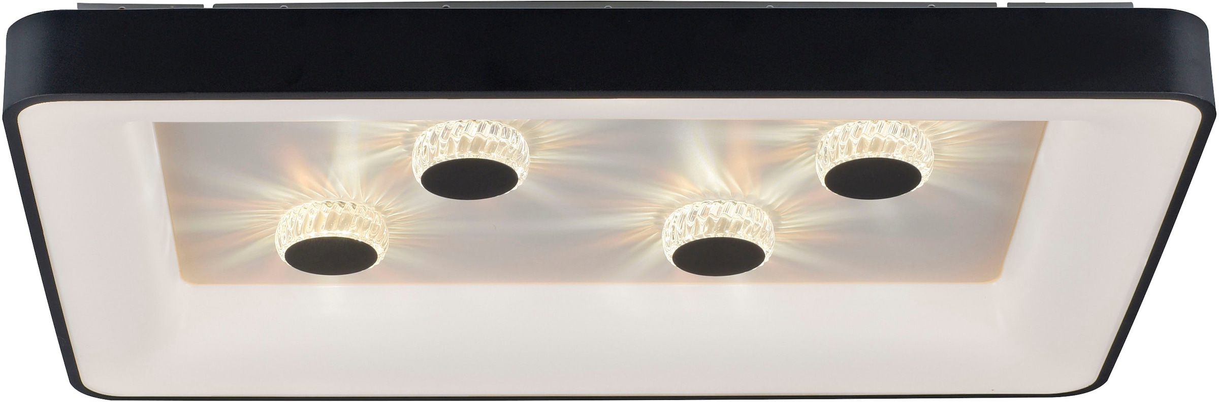JUST LIGHT Deckenleuchte »VERTIGO«, 1 flammig, Leuchtmittel LED-Board | LED fest integriert