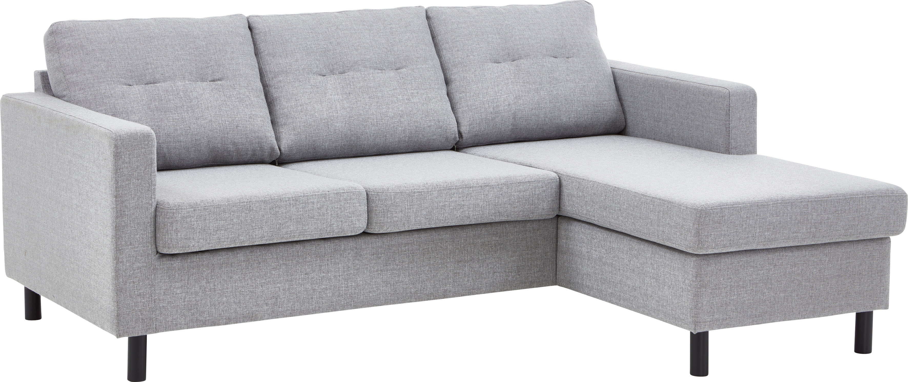 Thumbnail - ATLANTIC home collection Ecksofa "Tea L-Form", Ecksofa, frei im Raum stellbar und Recamiere beidseitig montierbar