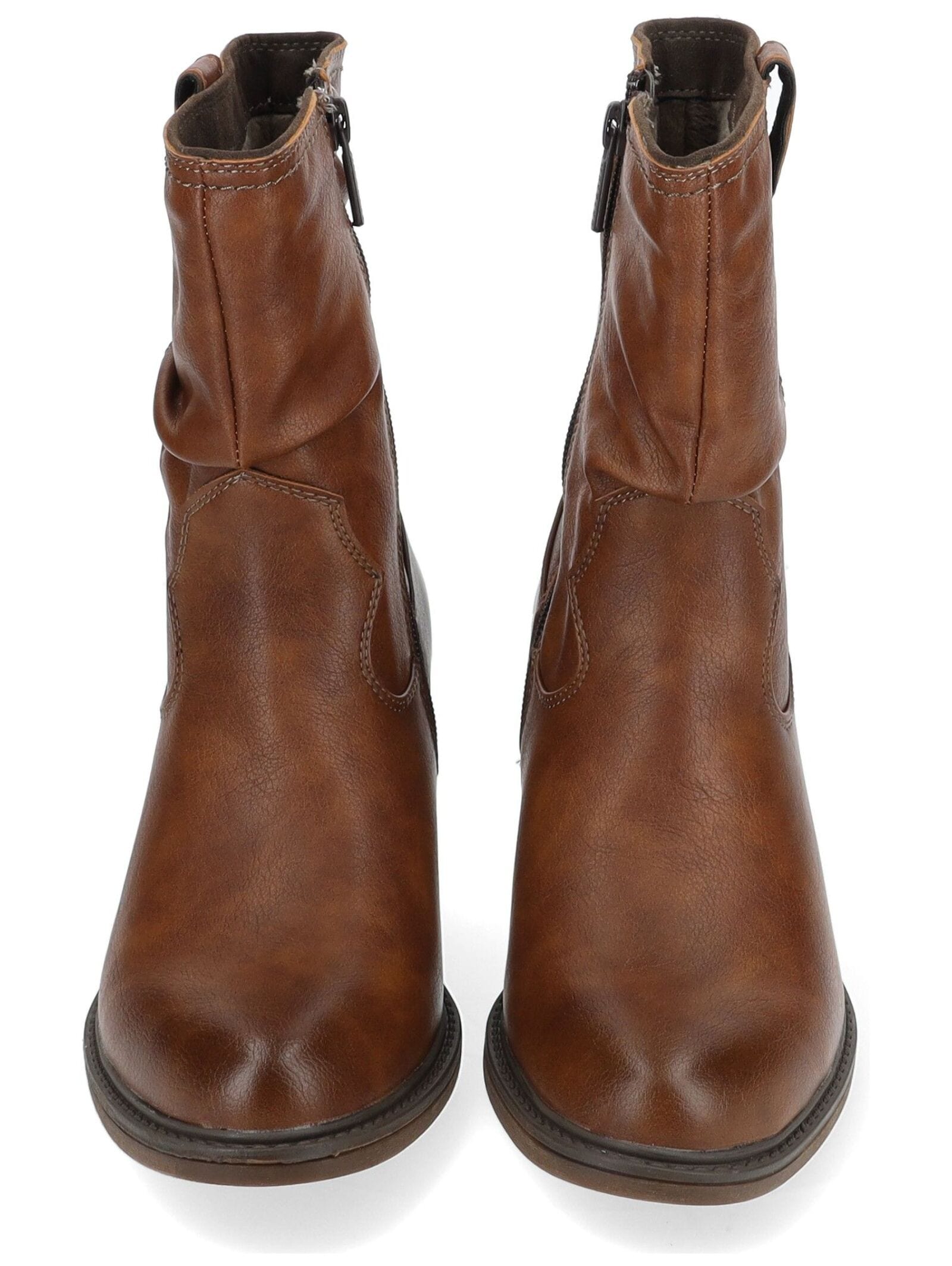 Mustang Shoes Bikerboots »Mustang Shoes Stiefelette Lederimitat«