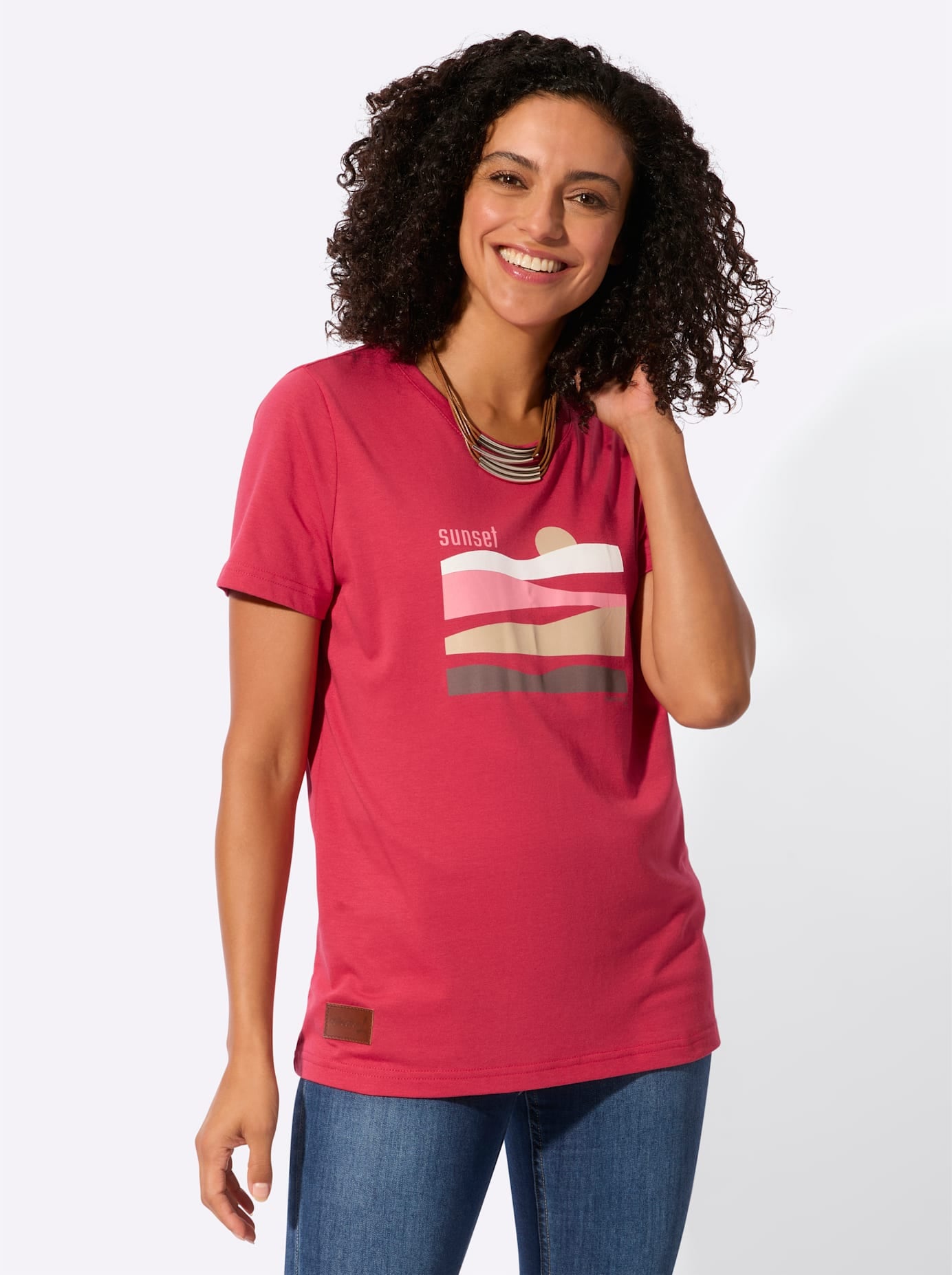 Casual Looks T-Shirt "Kurzarm-Shirt" 1 tlg. tlg. günstig online kaufen
