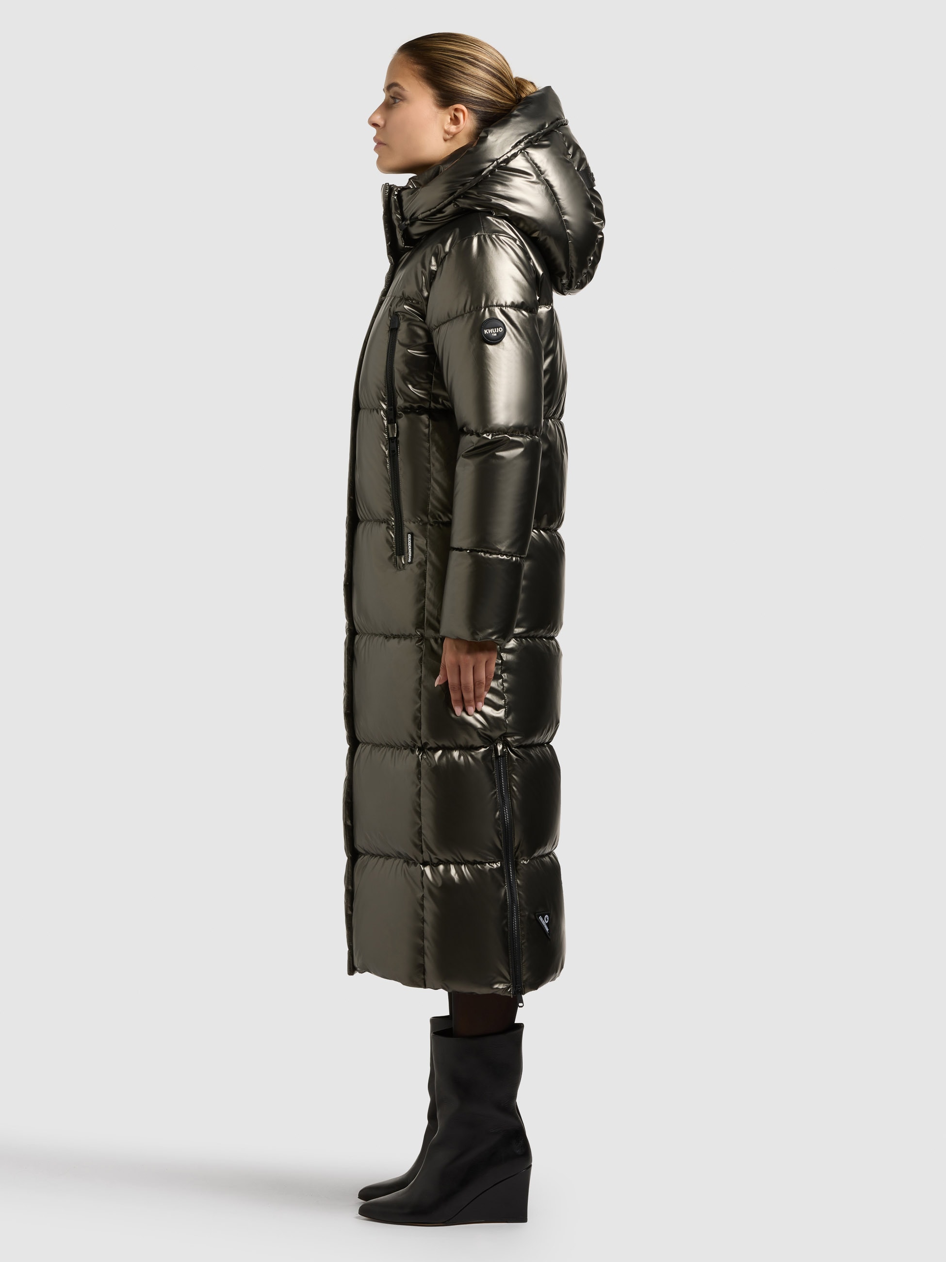 khujo Steppmantel »RUBINA2 SHINY«