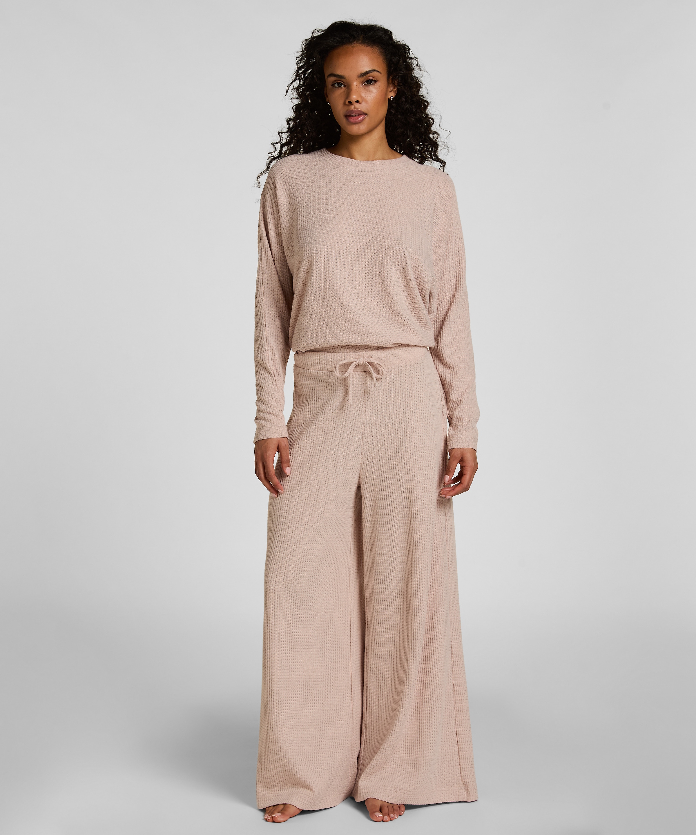 Hunkemöller Pyjama "Hose Waffle Tracey" günstig online kaufen