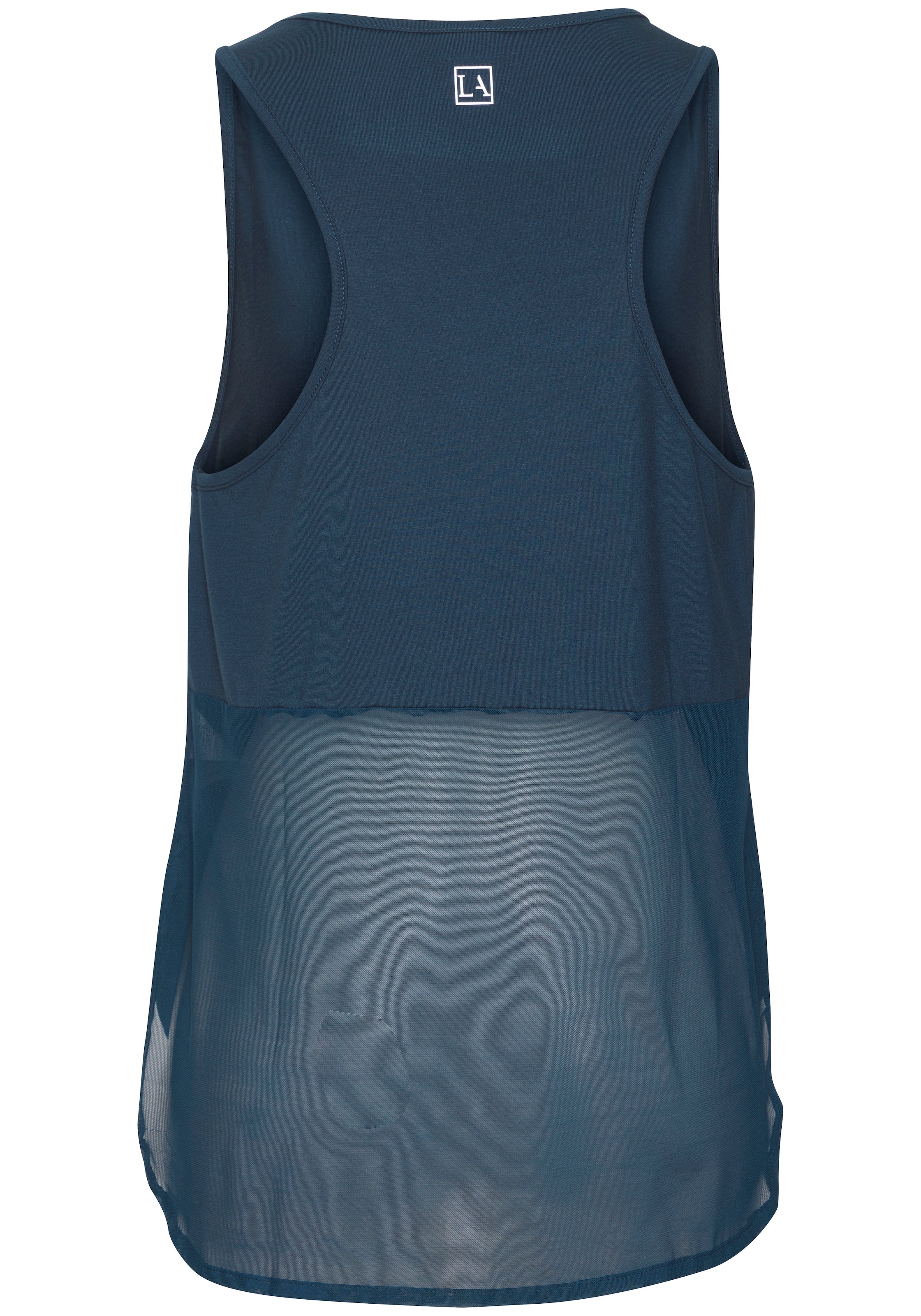 LASCANA ACTIVE Tanktop, Sporttop mit Mesheinsatz und Racerback