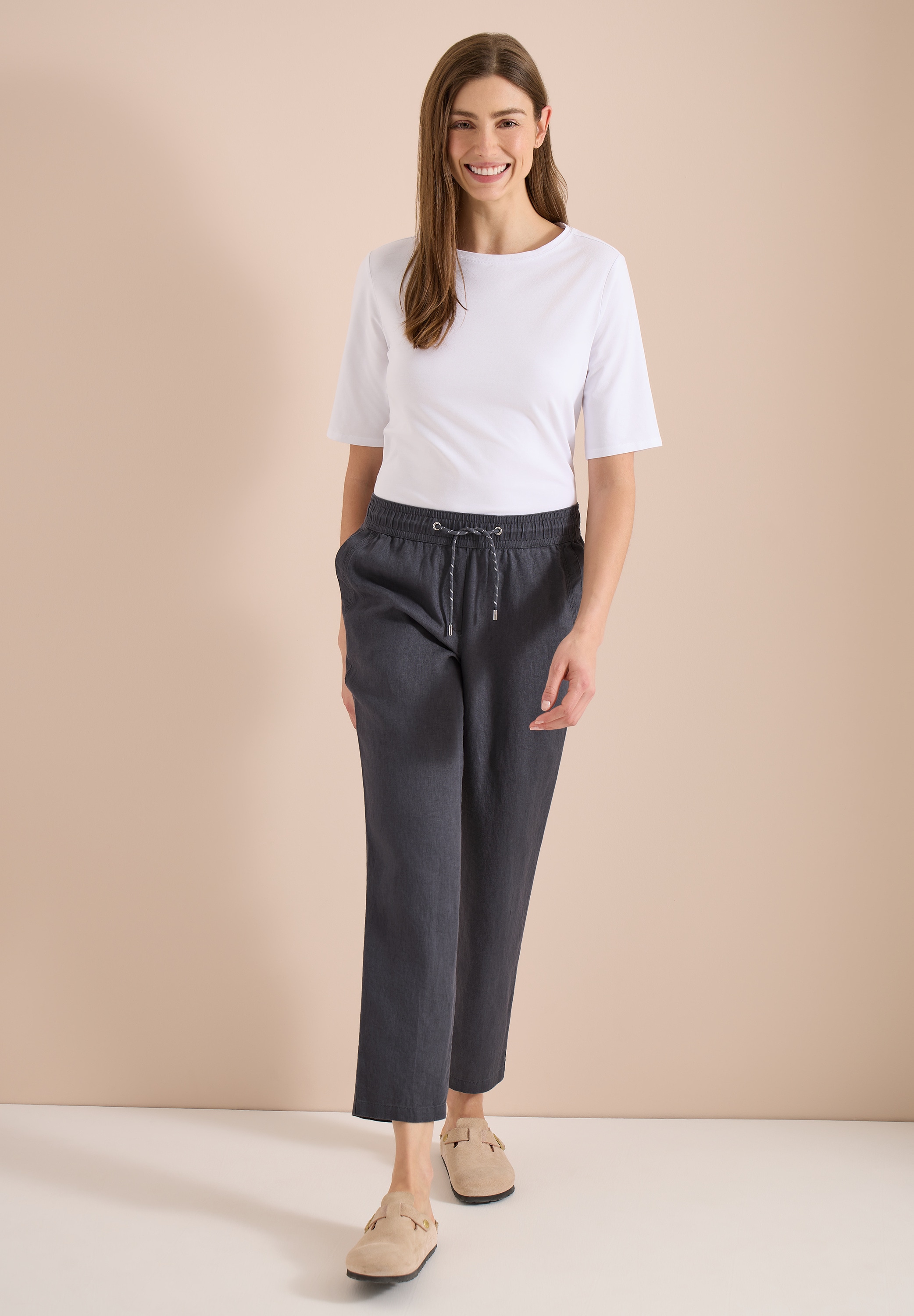 Cecil Jogger Pants  aus Leinen