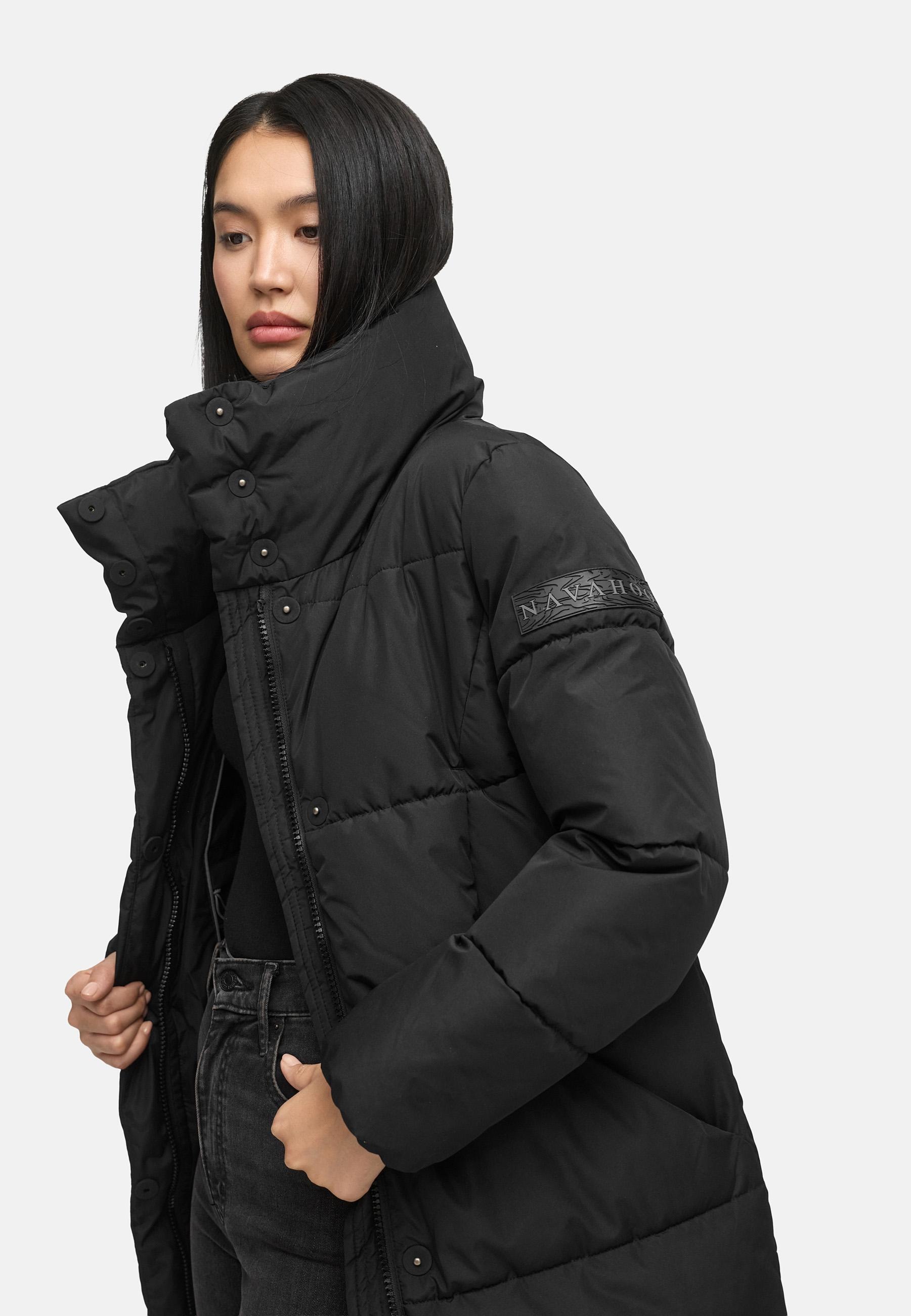 Navahoo Wintermantel »Wolkenkuss 14«, Winter Steppmantel