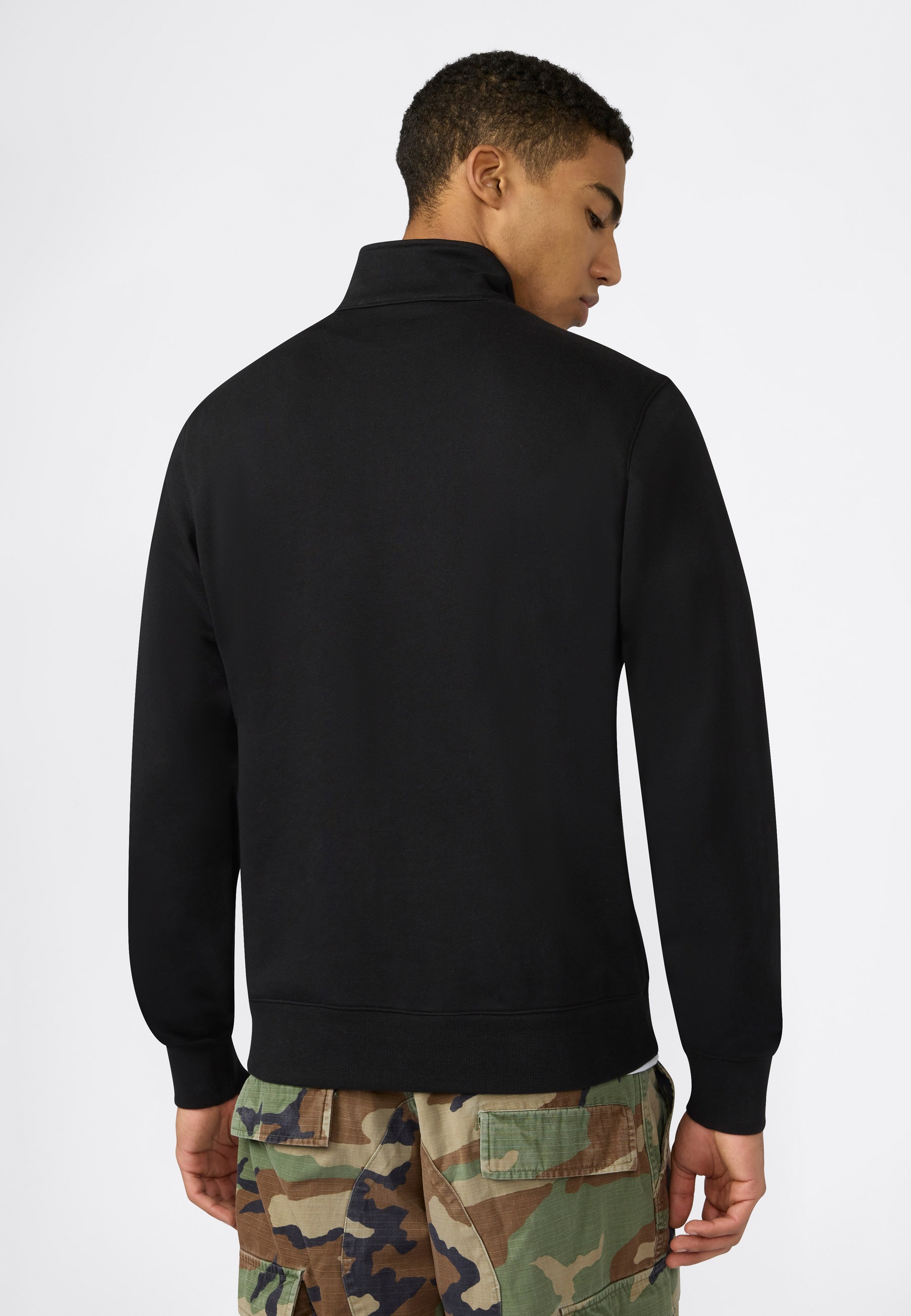 Champion Sweatshirt »ICONS CONTRAST Terry Half Zip Sweatshirt«, sportlicher Schnitt, Halb-Zip-Verschluss, mit Kontrast-Details
