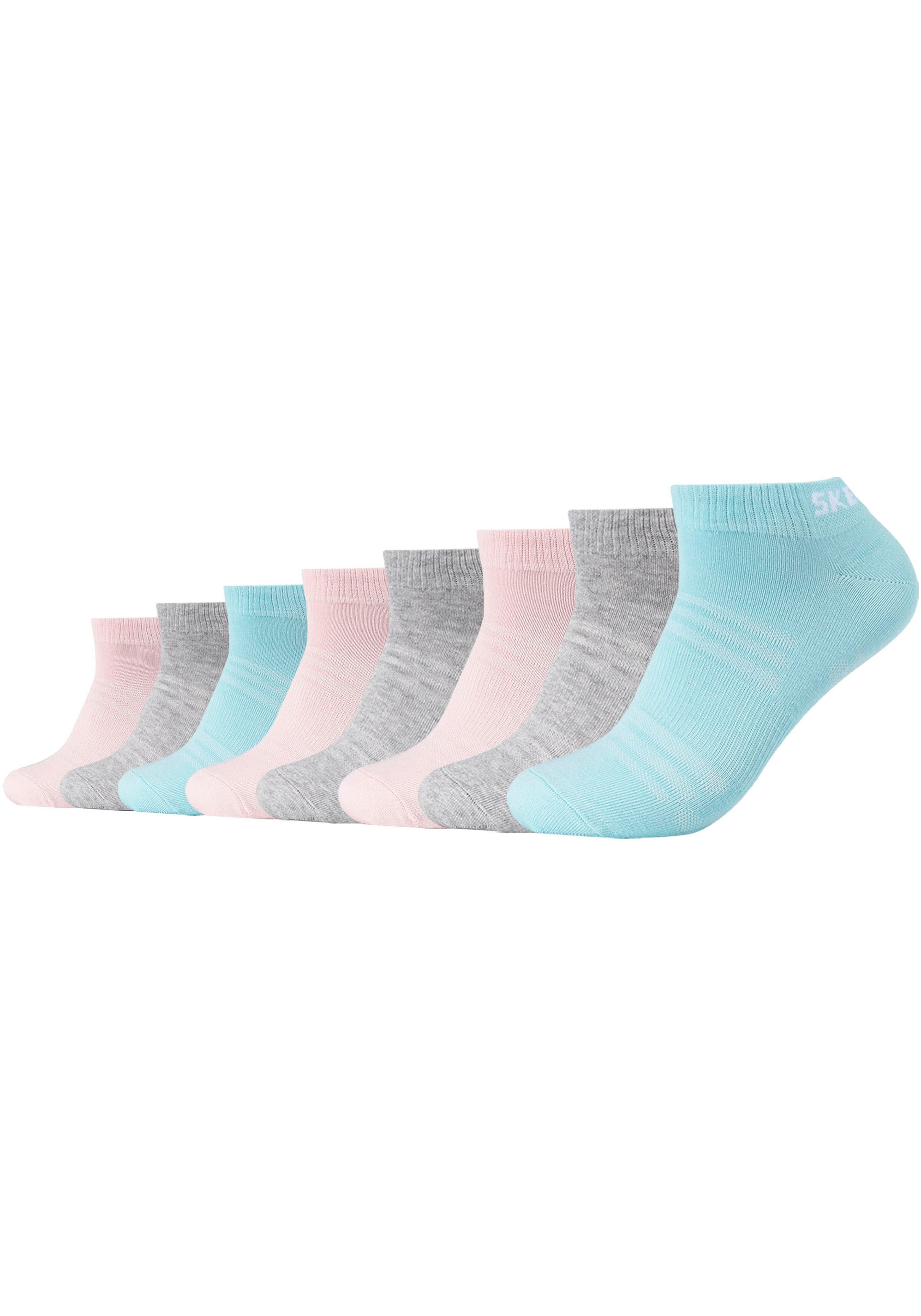 Skechers Sneakersocken "mesh ventilation", (8 Paar), stabilisierende Mittel günstig online kaufen