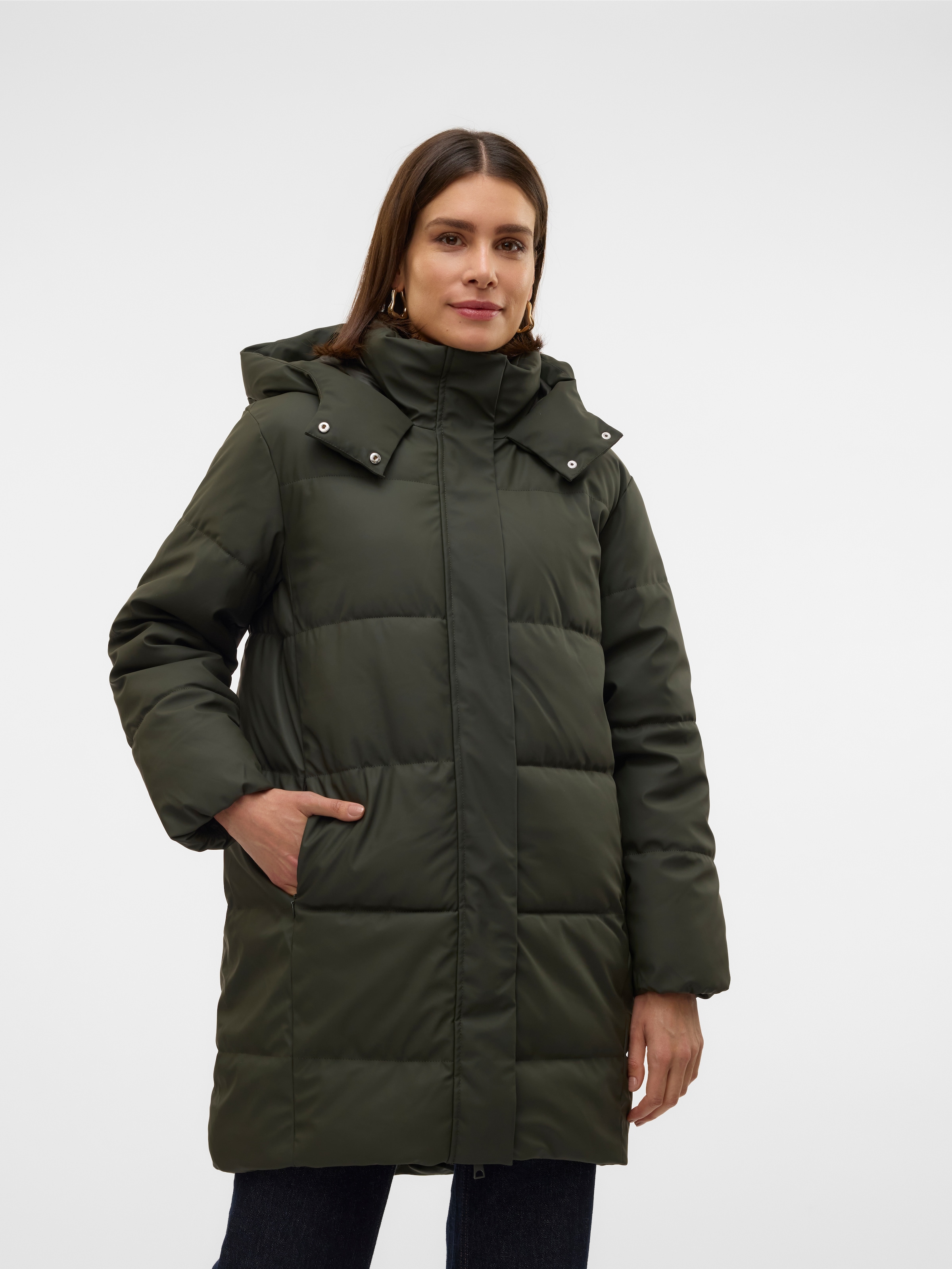 Vero Moda Steppmantel "VMGRETAKYLIE COATED COAT NOOS"