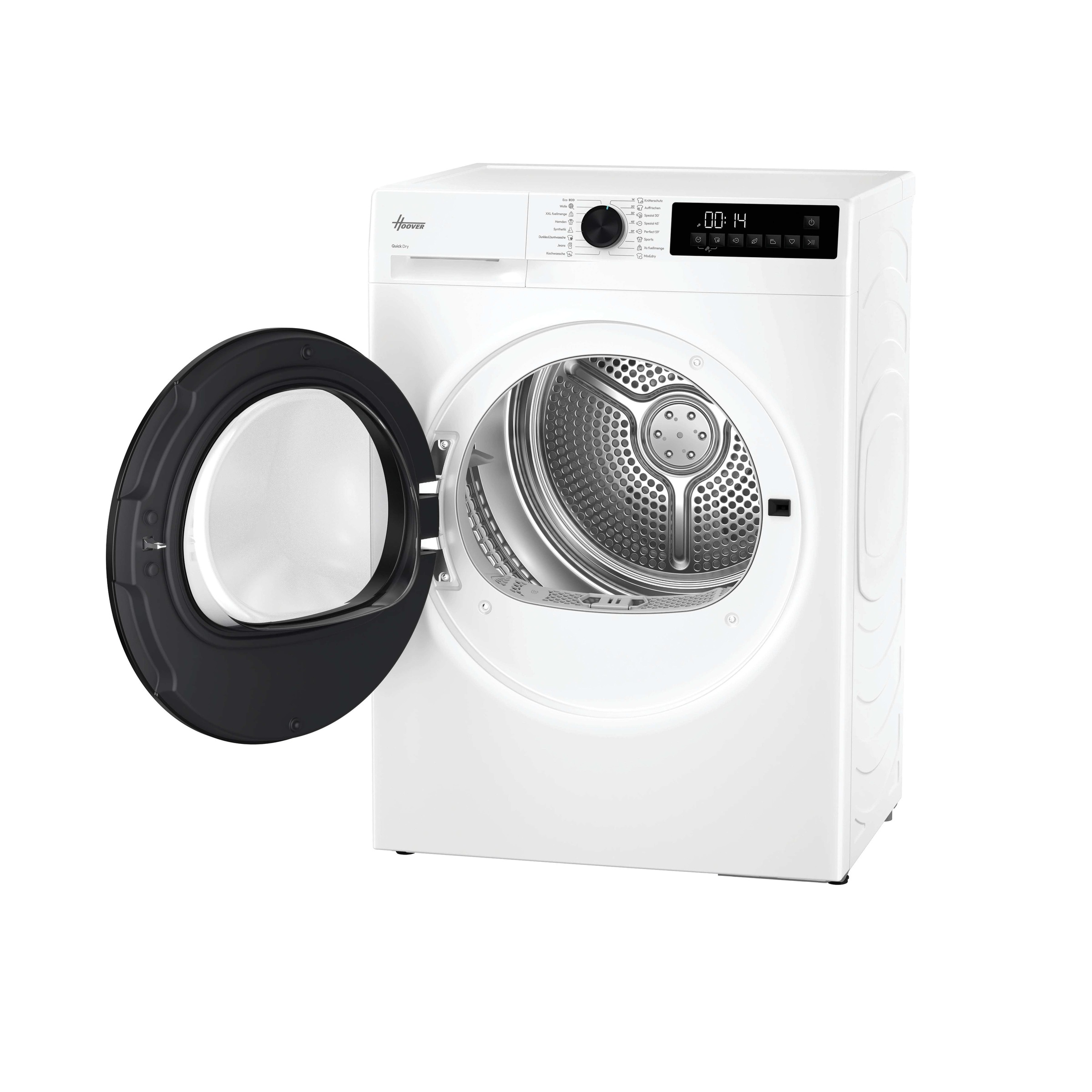Hoover HPGDL 8N2B-84 Wärmepumpentrockner (8 kg, EEK: D, 62 dB(A)), Weiß)