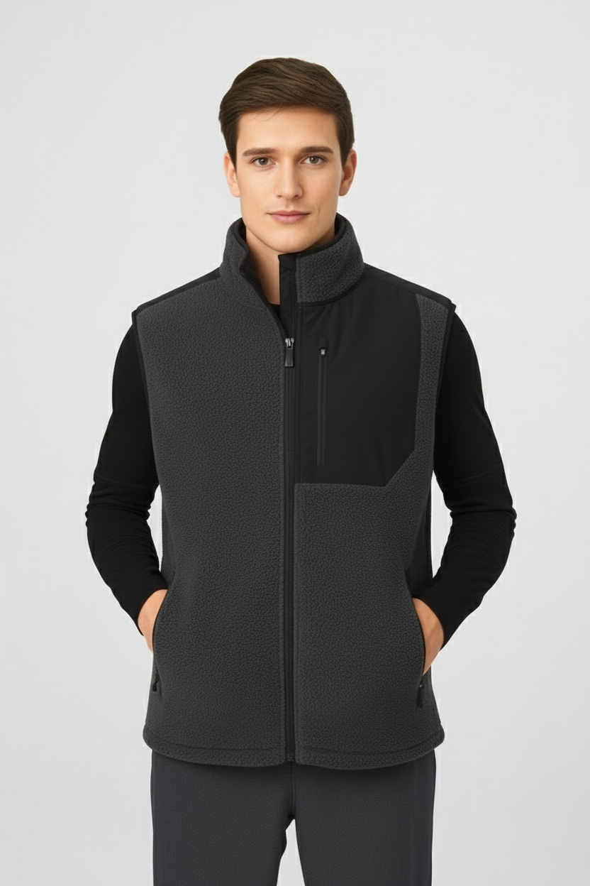 Killtec Fleeceweste "KOW 76 MN VST" sportlicher Stil, leichte Qualität aus Polyester, maschinenwaschbar