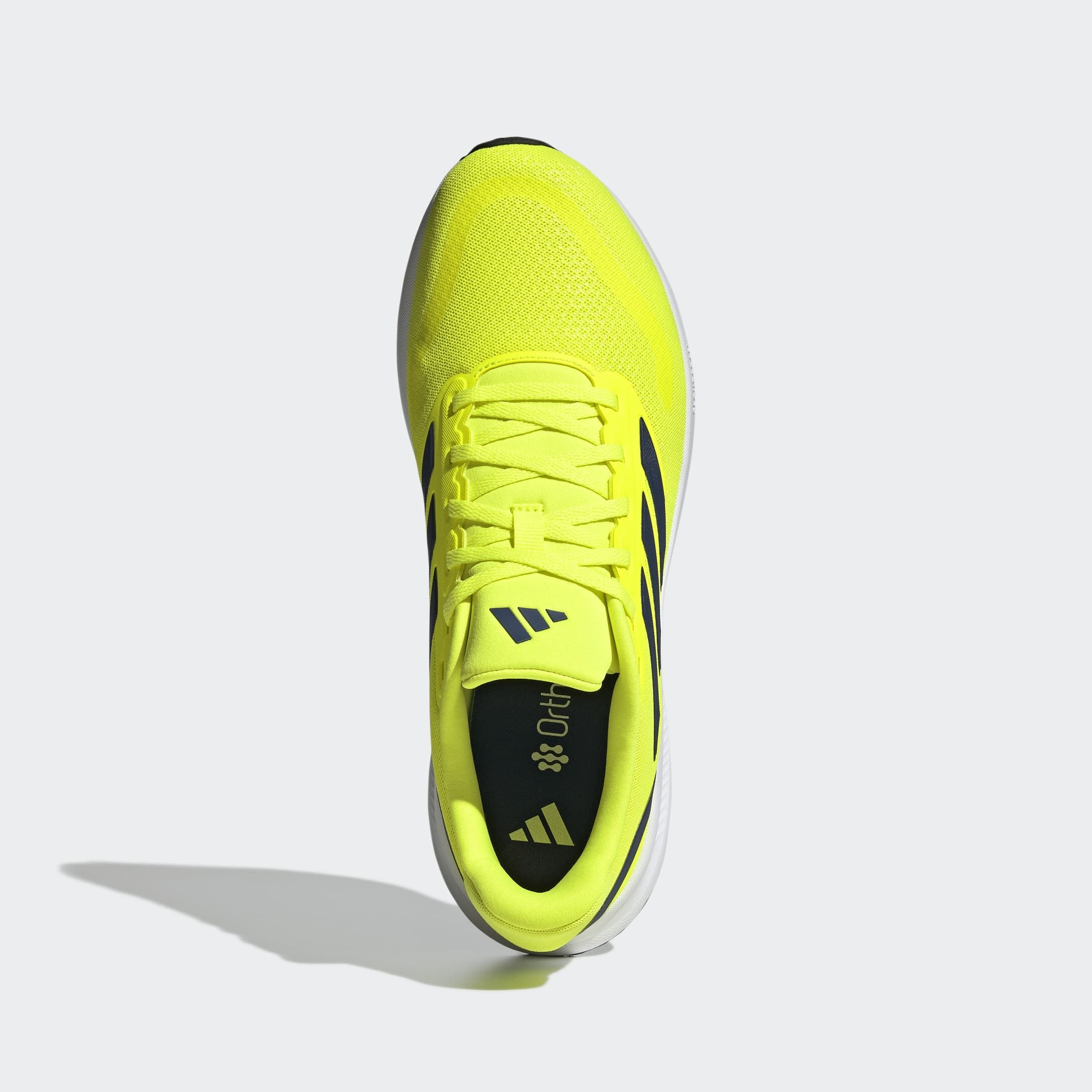 Adidas Runfalcon 5 Running Shoe Yellow/Blue Size 43 3