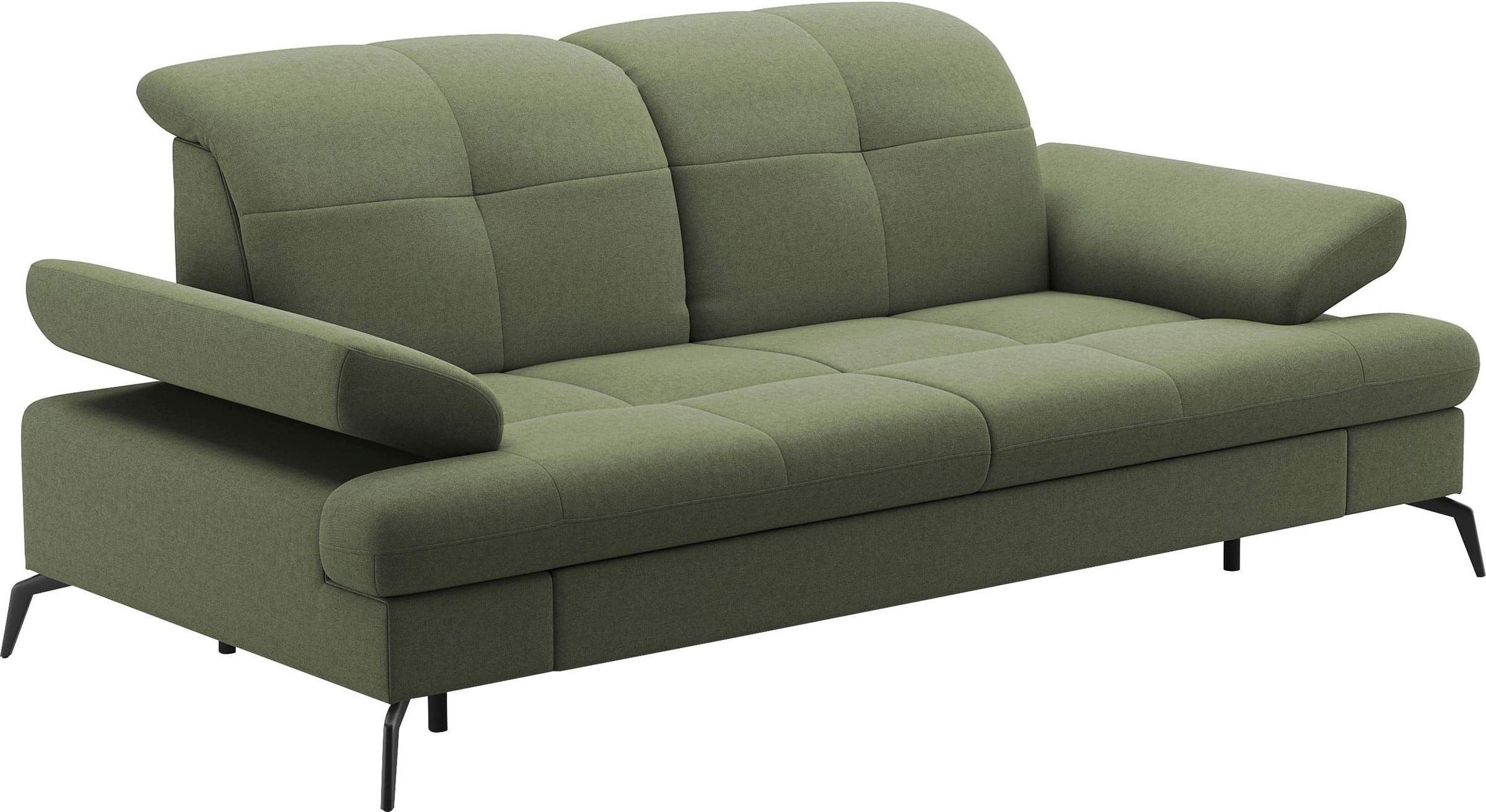 sit&more 2,5-Sitzer »Amica, inkl. Sitztiefenverstellung und Armteilverstellung«, wahlweise mit Kopfteilverstellung und Bettfunktion