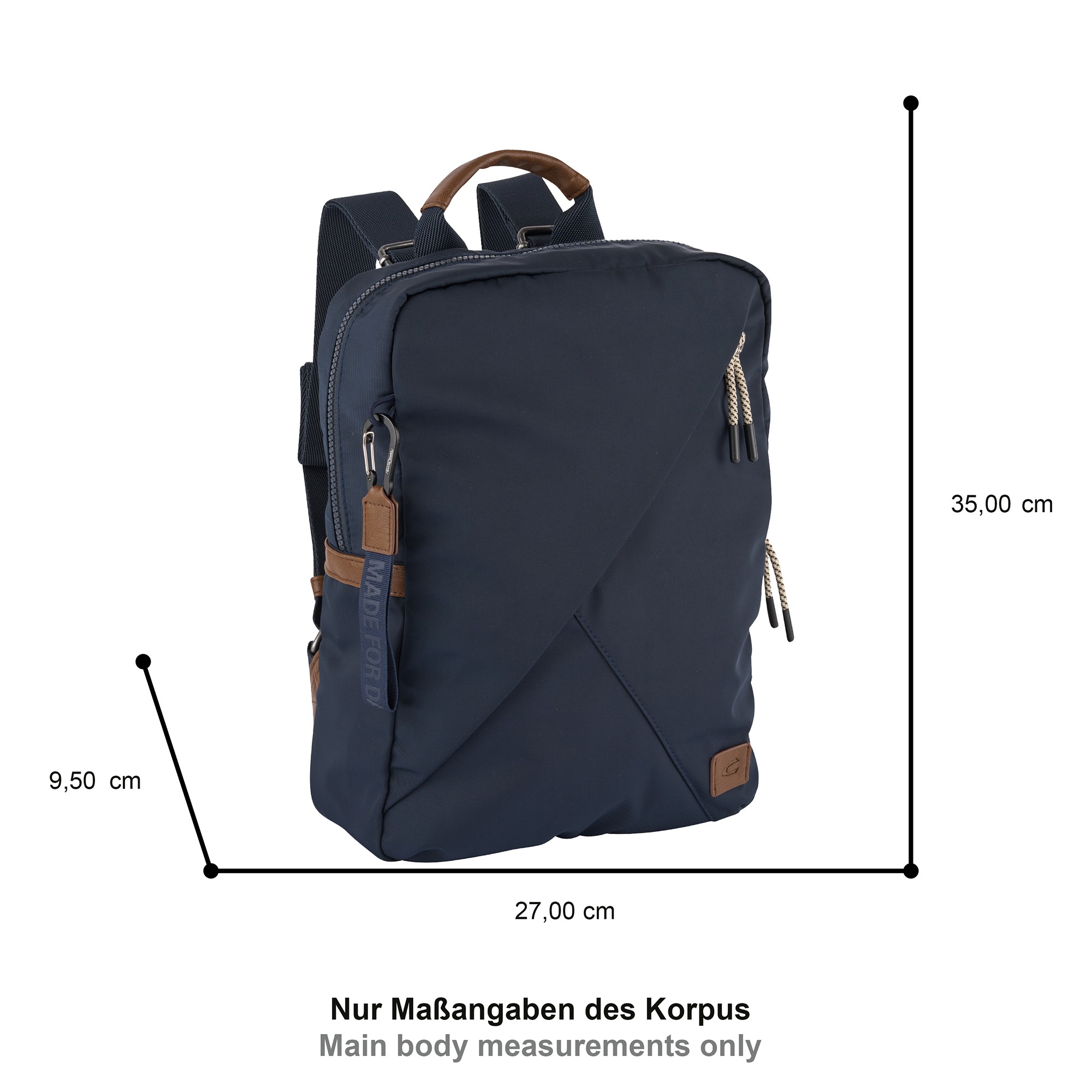 camel active Rucksack "Aurum" aus recyceltem Polyester in Nylonstruktur, le günstig online kaufen