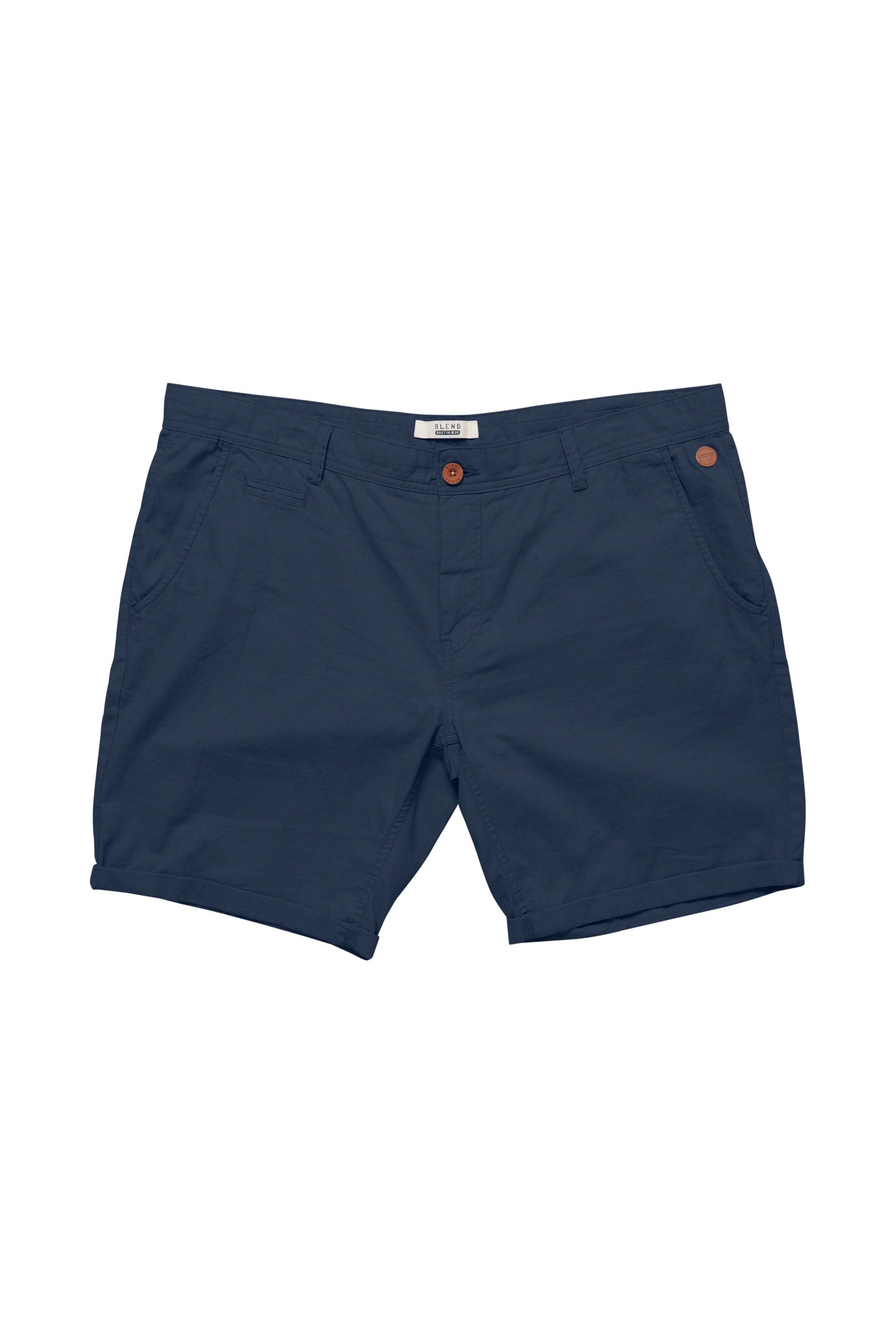 Blend Shorts "BHLias Big & Tall" Chino Shorts aus Leinenmix in großen Größe günstig online kaufen