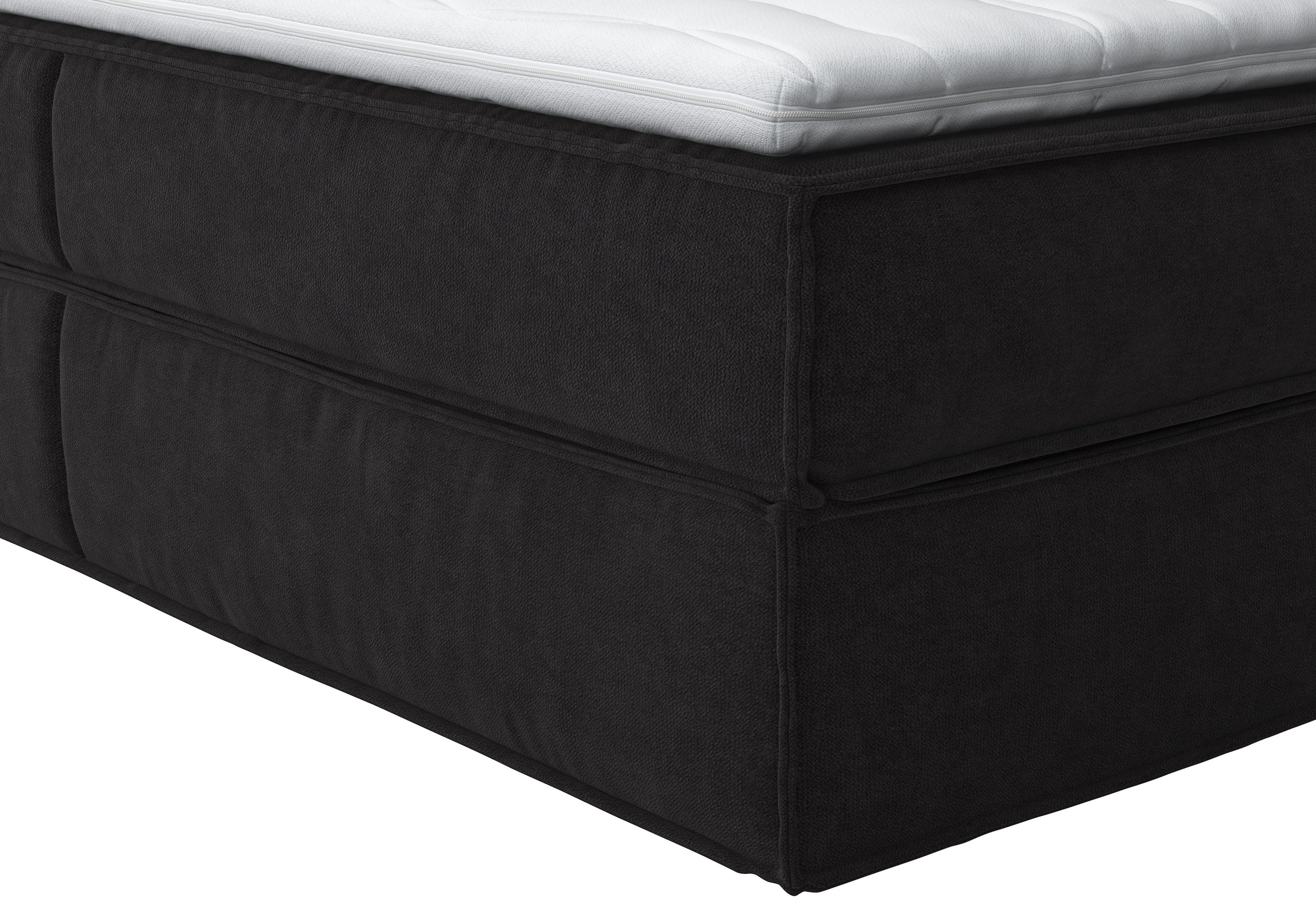 Home affaire Boxspringbett »Sacy«, Boxbett inkl. Topper, 2 Matratzen, Härtegrade H2, H3 und H4 wählbar