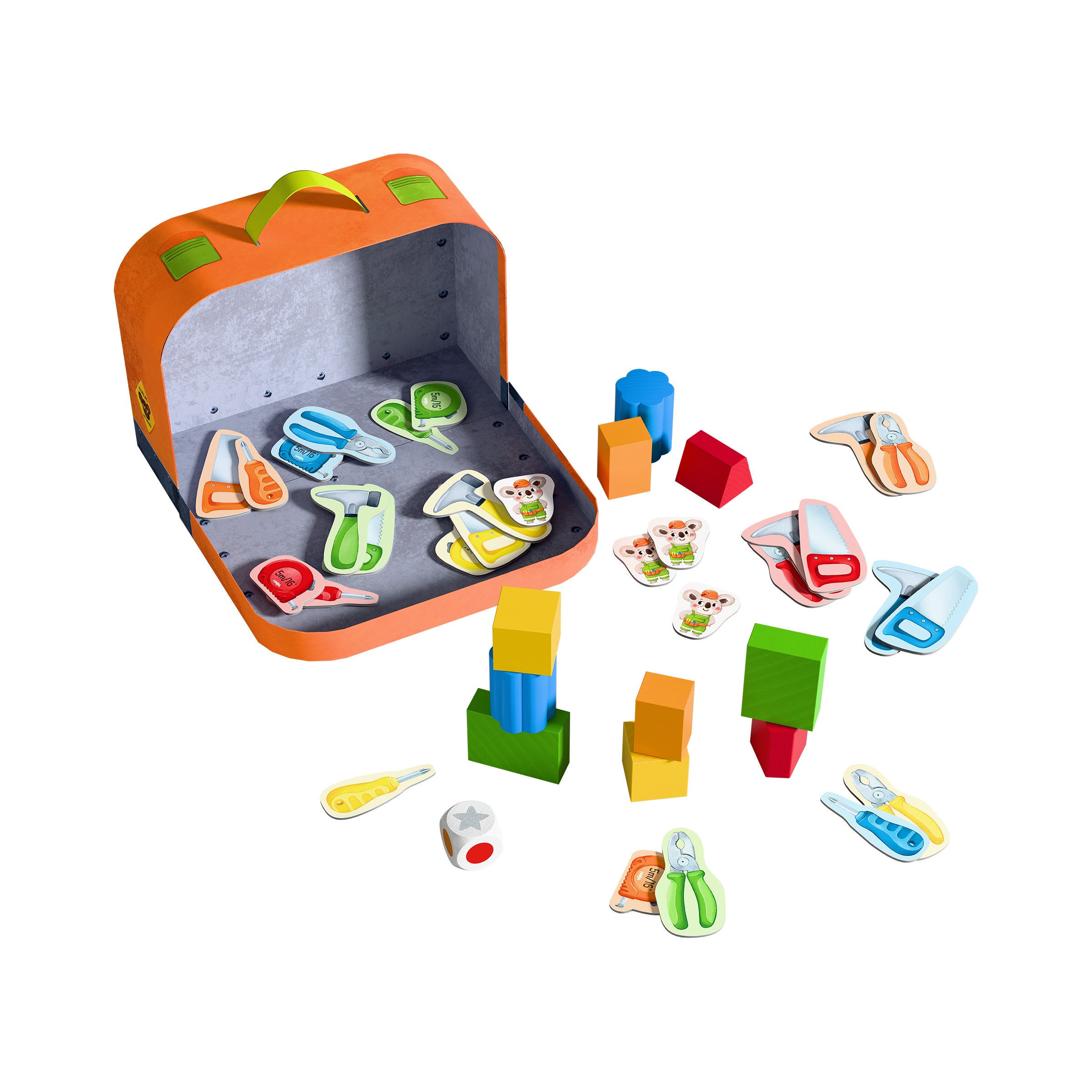 Haba Spiel »Meine ersten Spiele – Wer baut mit?«