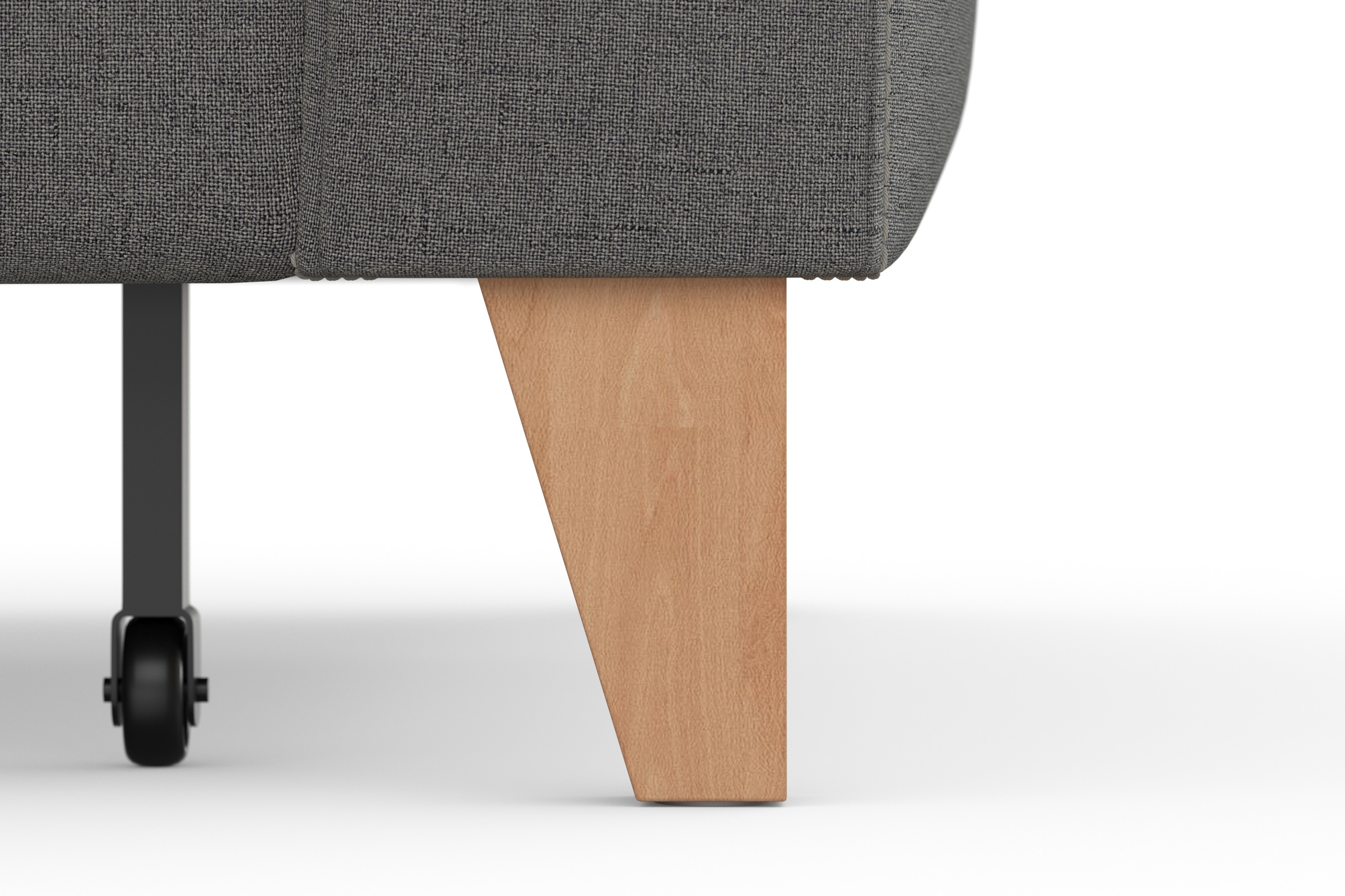 sit&more Ecksofa »Visby L-Form«, Wahlweise mit Bettfunktion und Stauraum, frei im Raum stellbar