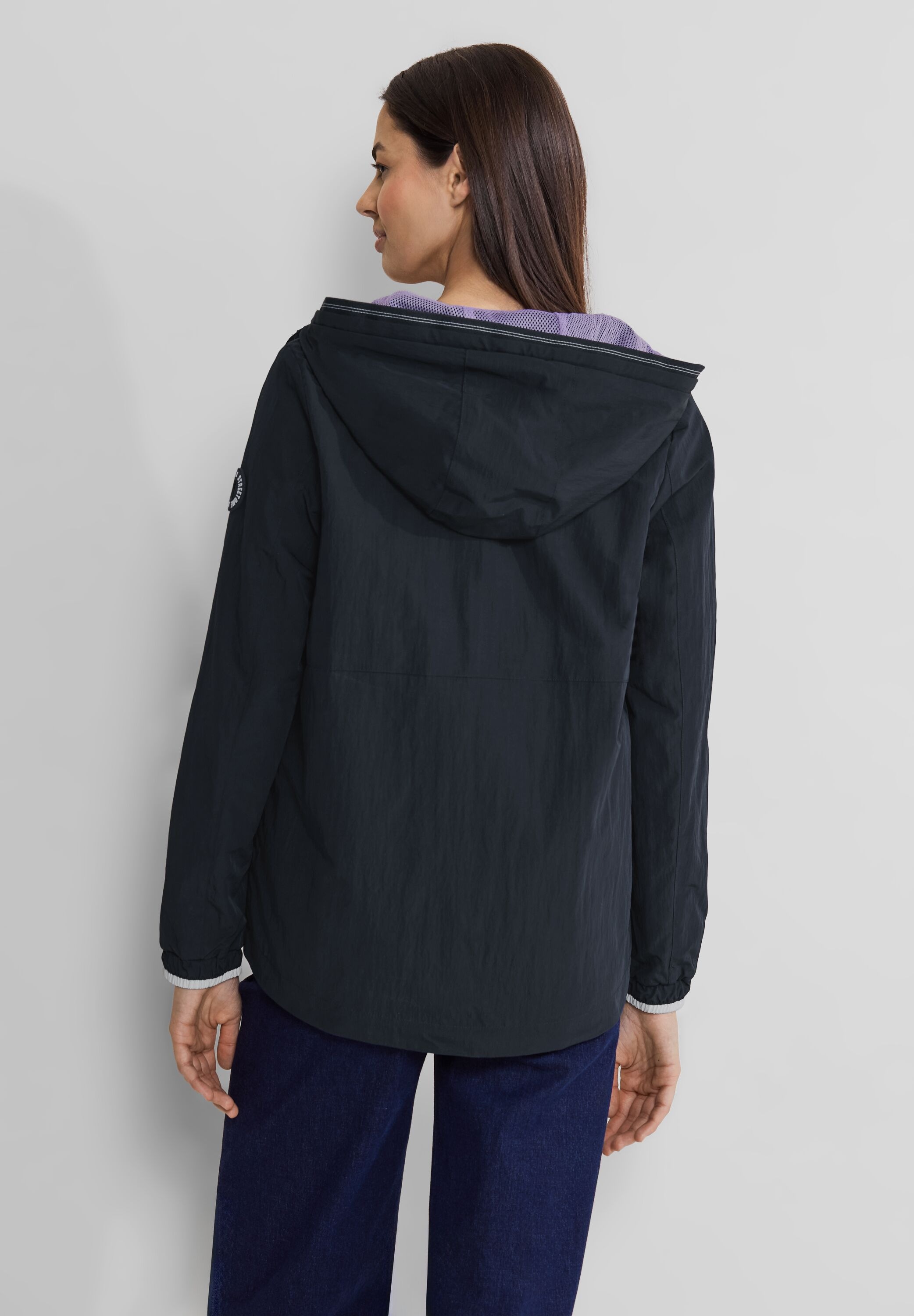 STREET ONE Windbreaker, mit Kapuze, mit Kapuze mit Tunnelzugband