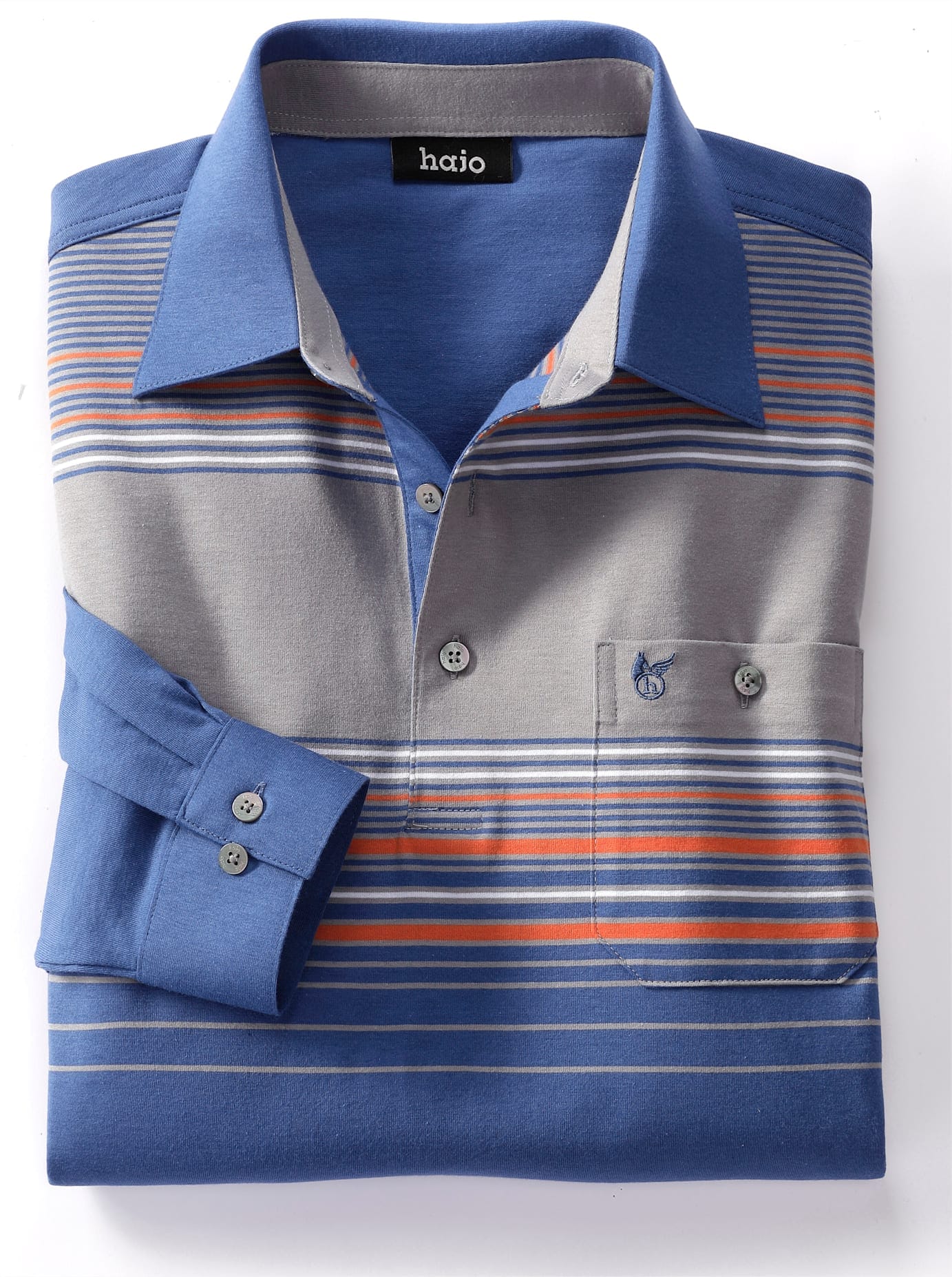 Classic Poloshirt »Langarm-Poloshirt«, (1 tlg.)