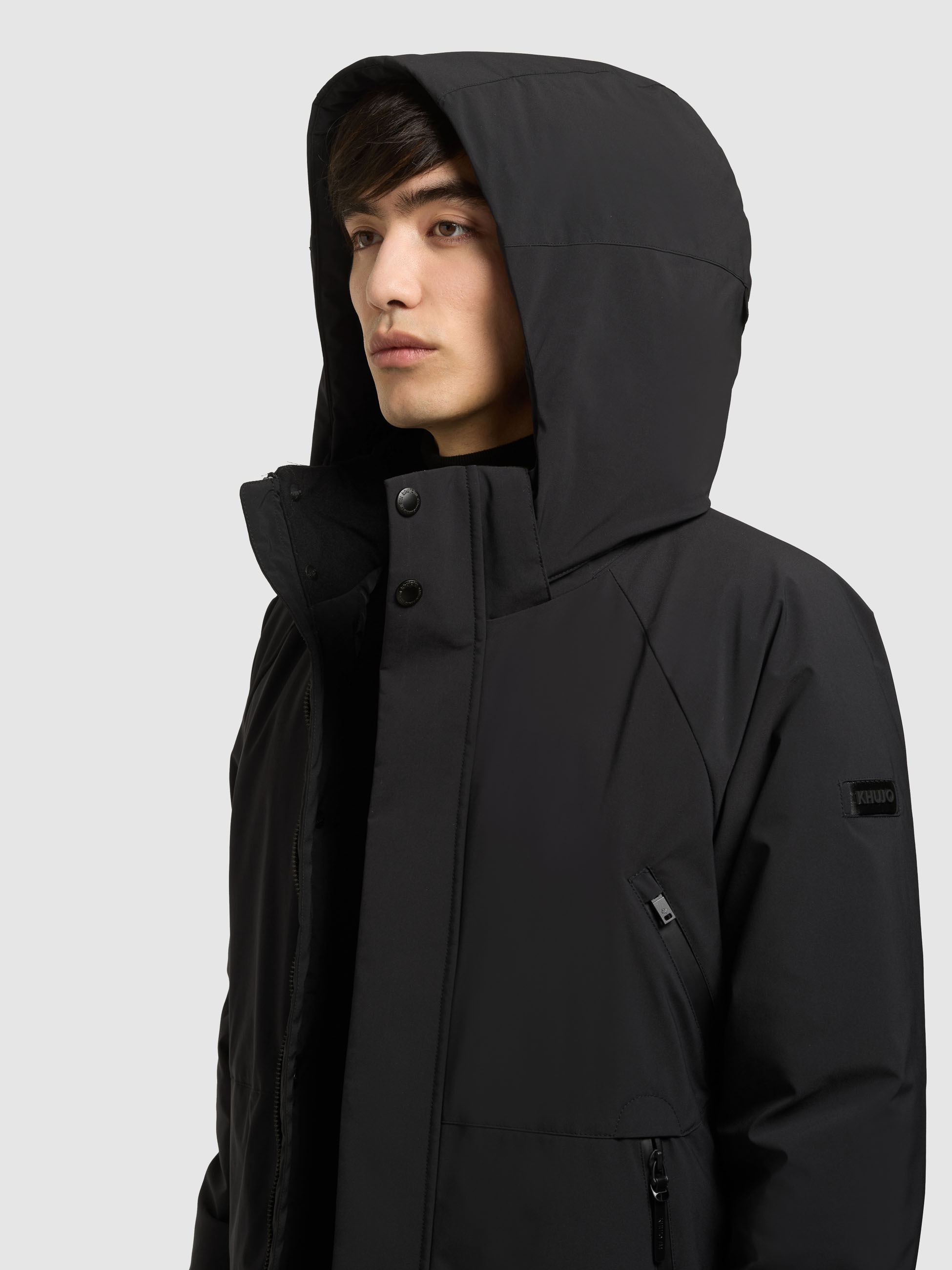 khujo Winterjacke »BARNE« mit Kapuze