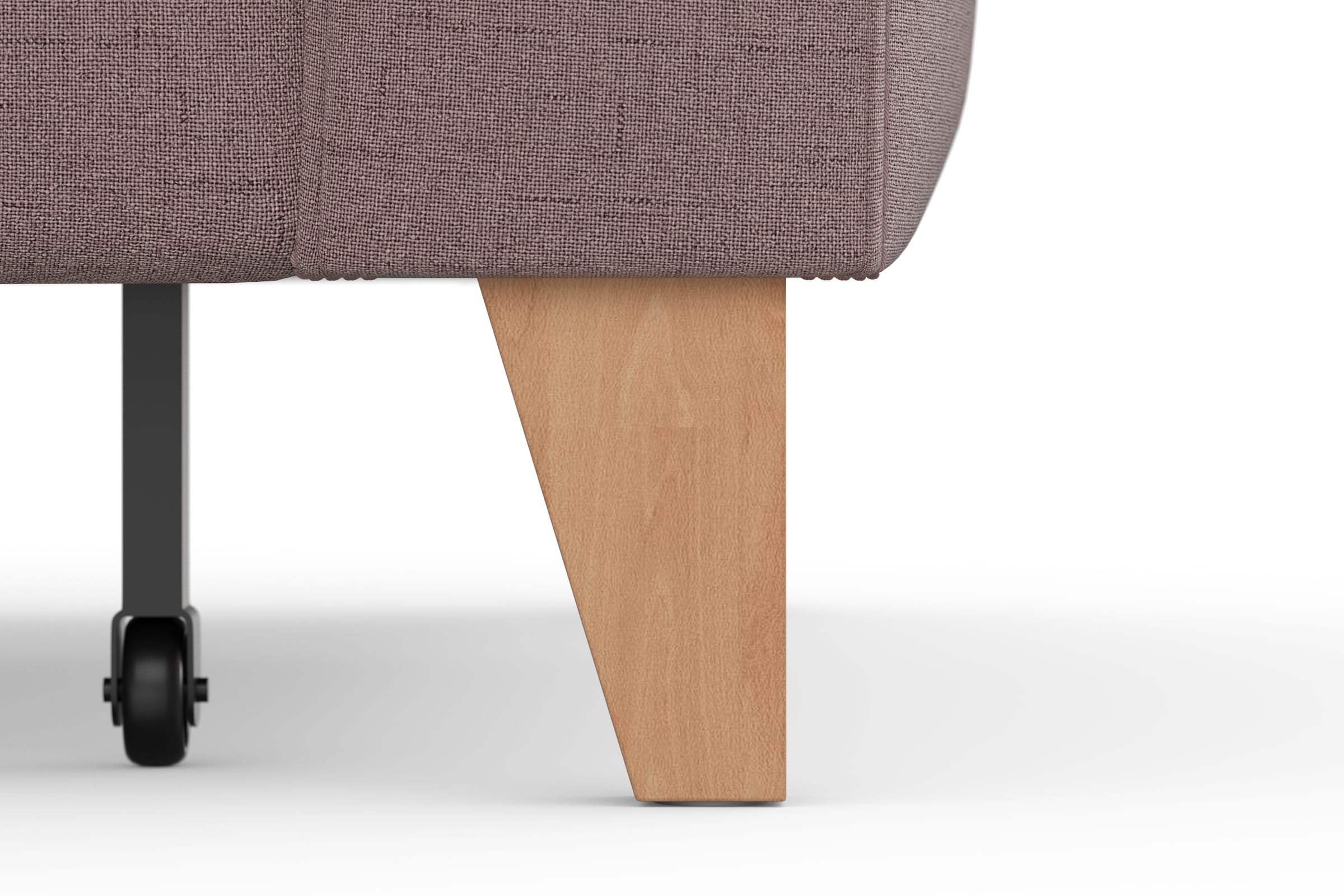 sit&more Ecksofa »Visby L-Form«, Wahlweise mit Bettfunktion und Bettkasten, frei im Raum stellbar