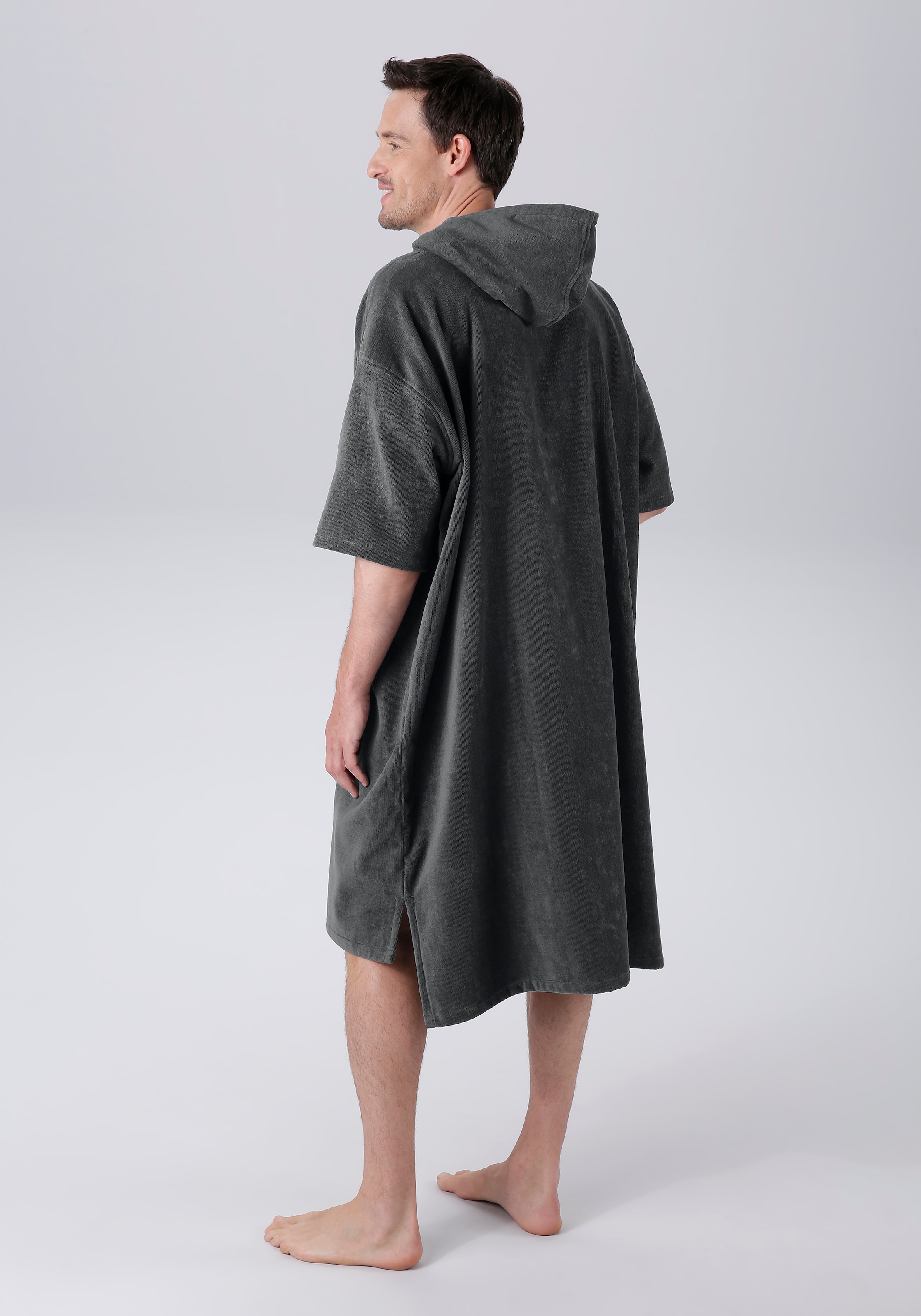 KangaROOS Badeponcho »Summer«, (1 St.), Surf Poncho, Kapuze, mit Bauchtasche