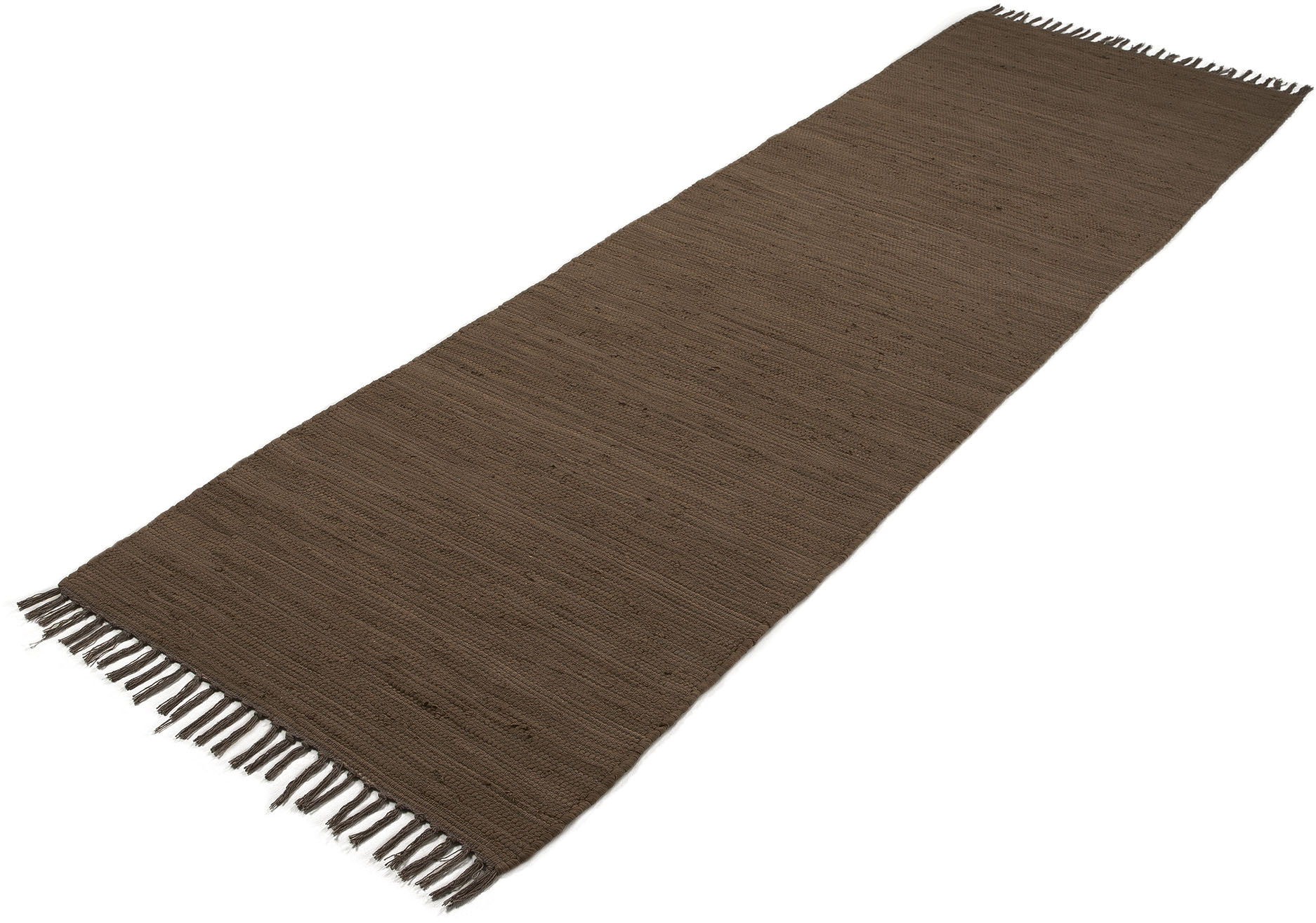 Thumbnail - carpetfine Teppich "Kelim Chindi uni, auch als Läufer", rechteckig, 5 mm Höhe, Wendeteppich, reine Baumwolle, handgewebt...