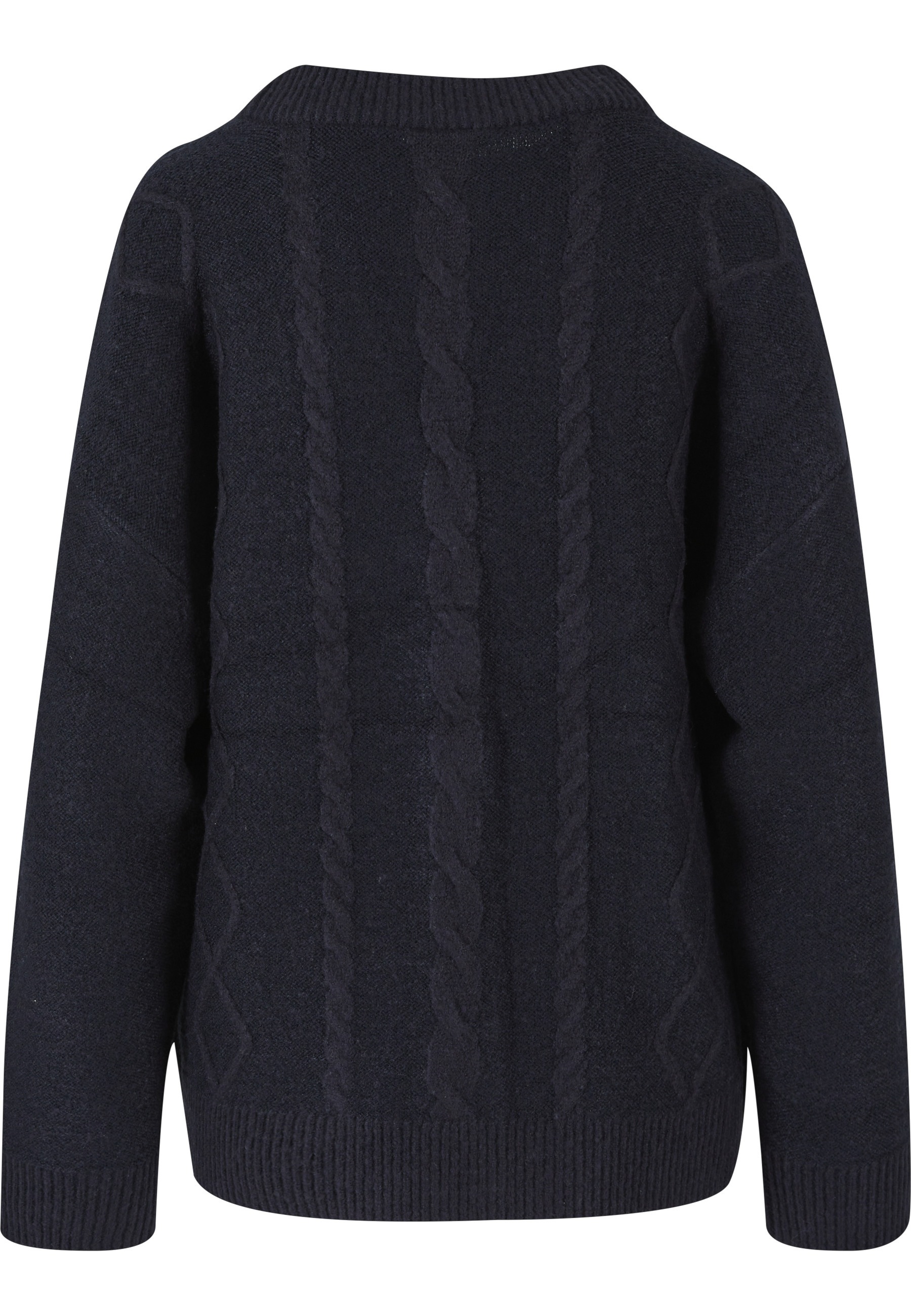 URBAN CLASSICS Strickjacke "Urban Classics Damen Ladies Cabel Knit Cardigan günstig online kaufen