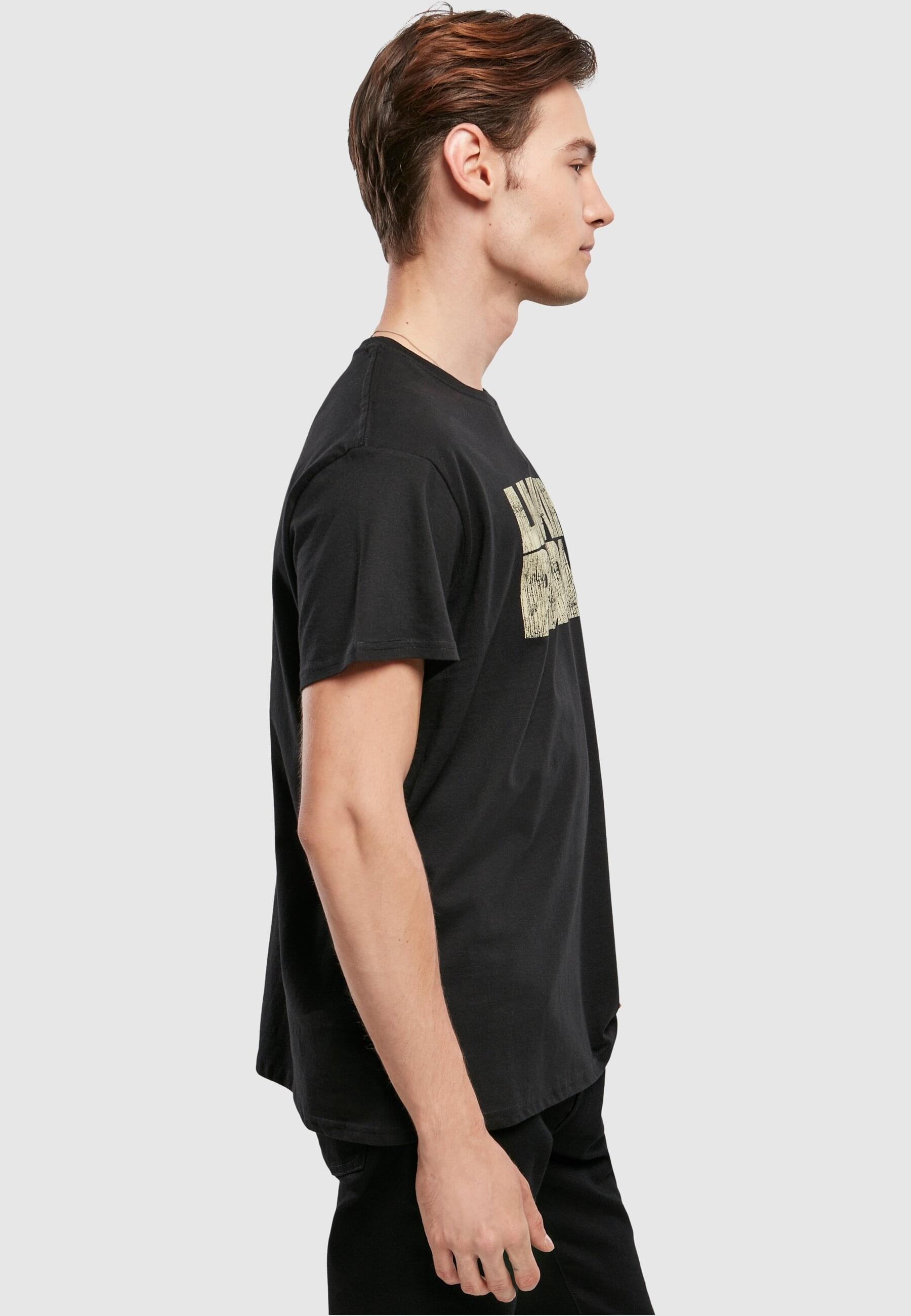 Merchcode Kurzarmshirt »Merchcode Herren Linkin Park Distressed Logo Tee«, (1 tlg.)