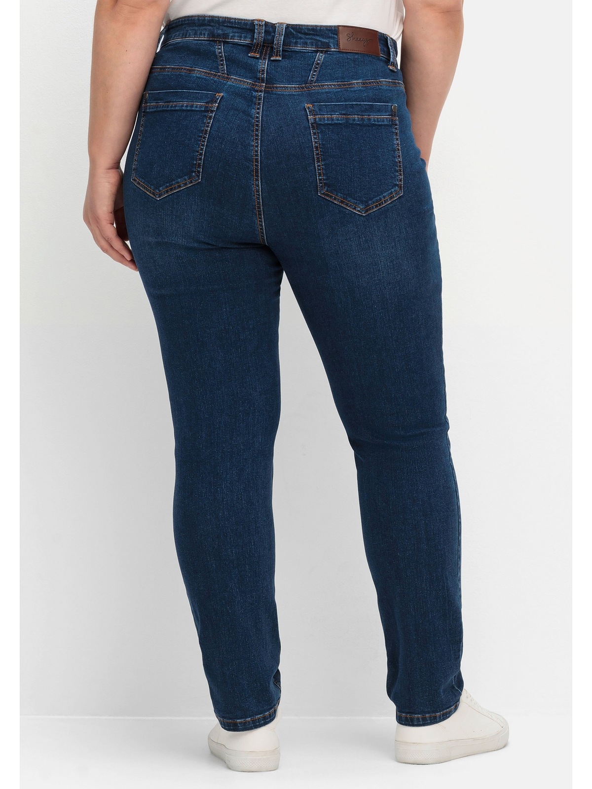 Sheego Stretch-Jeans "Große Größen", im komfortablen Curvy-Schnitt VERENA günstig online kaufen