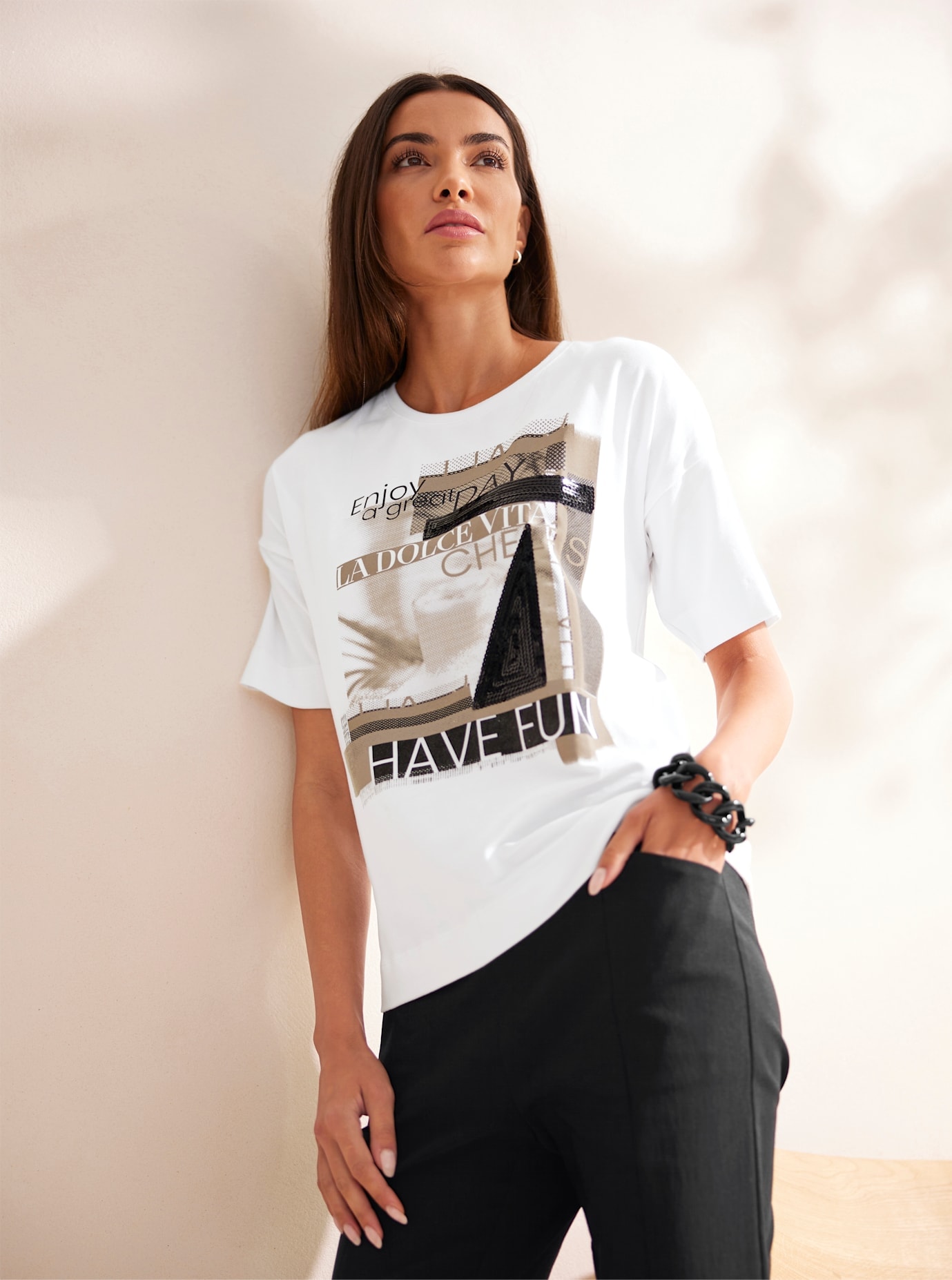 heine T-Shirt "Shirt" 1 Stk. tlg. günstig online kaufen